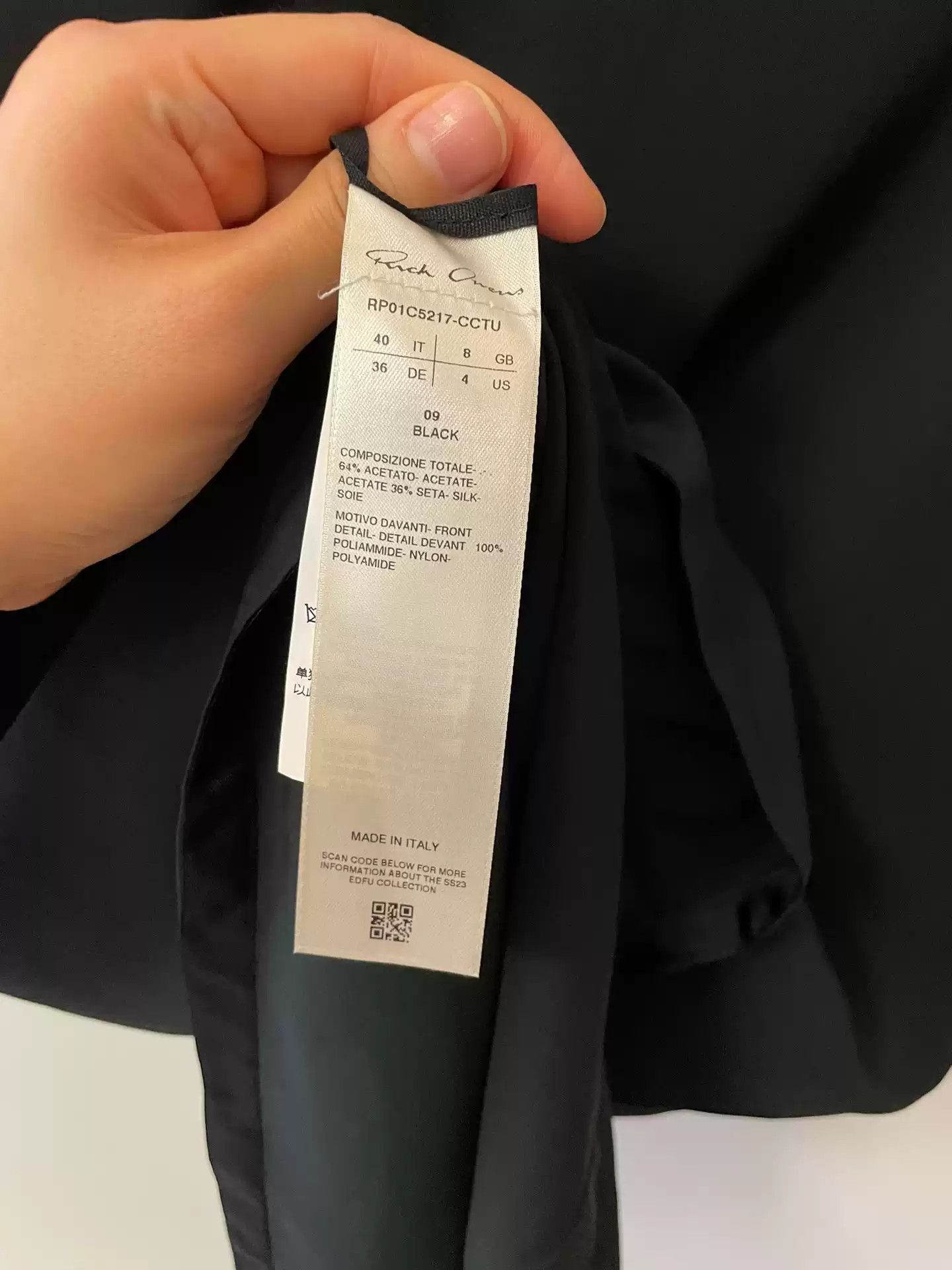 Rick Owens Rick Owens Silk Acetic Sleeveless Top Classic Size US M / EU 48-50 / 2 - 4 Thumbnail