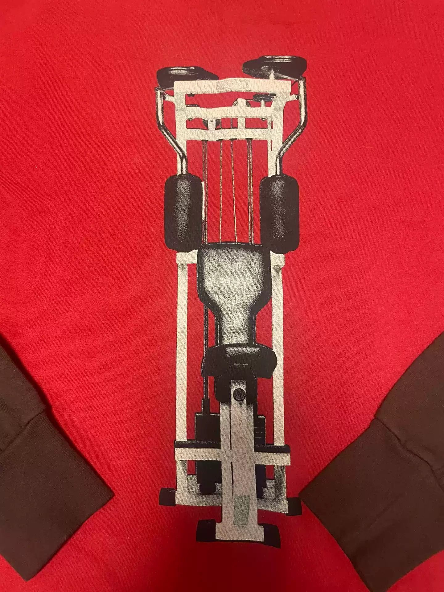 Rick Owens Rickowens drkshdw red robot fake two sweaters Size US L / EU 52-54 / 3 - 2 Thumbnail