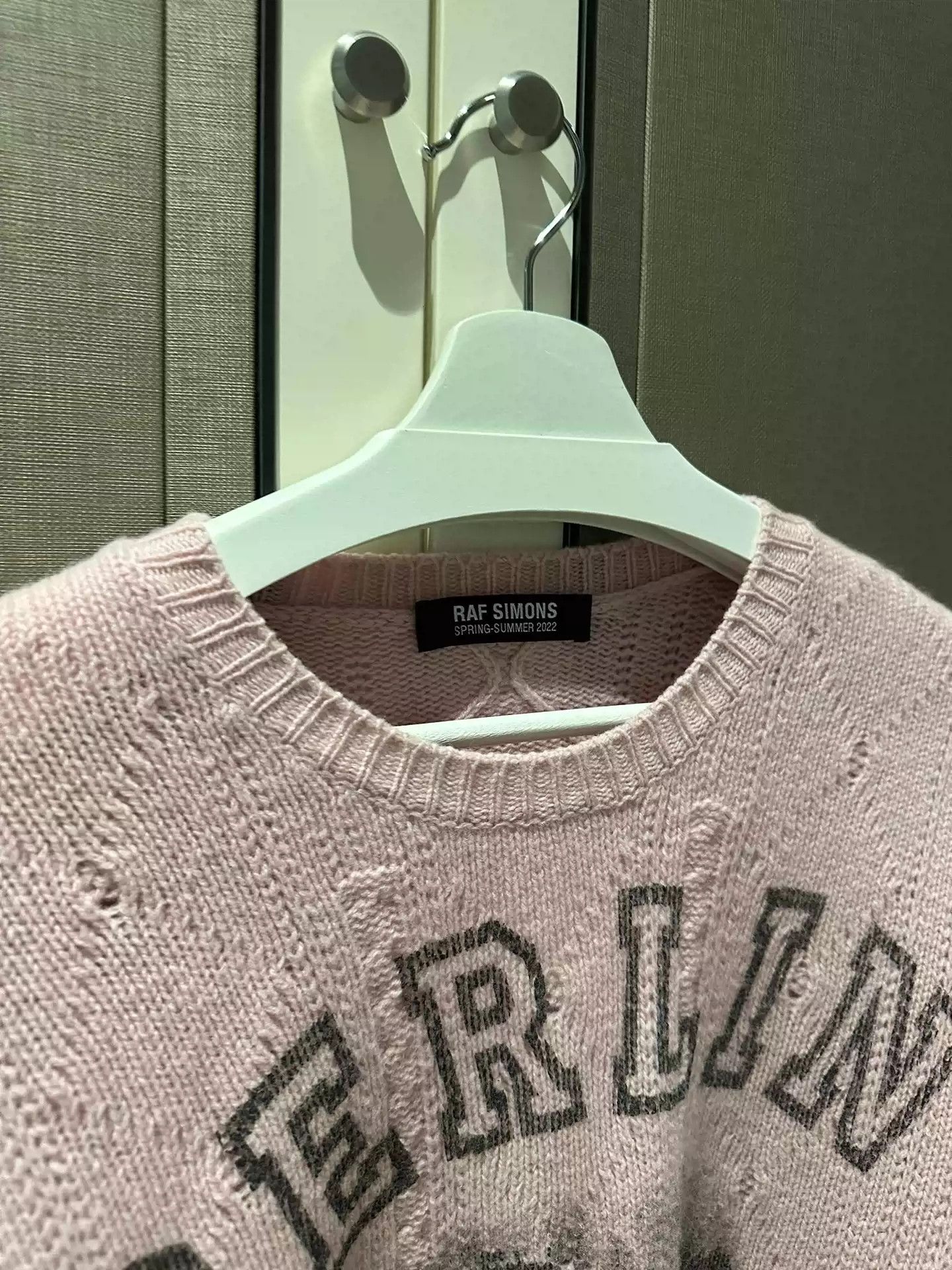 Raf Simons RAF SIMONS pink sweater Size US S / EU 44-46 / 1 - 2 Thumbnail
