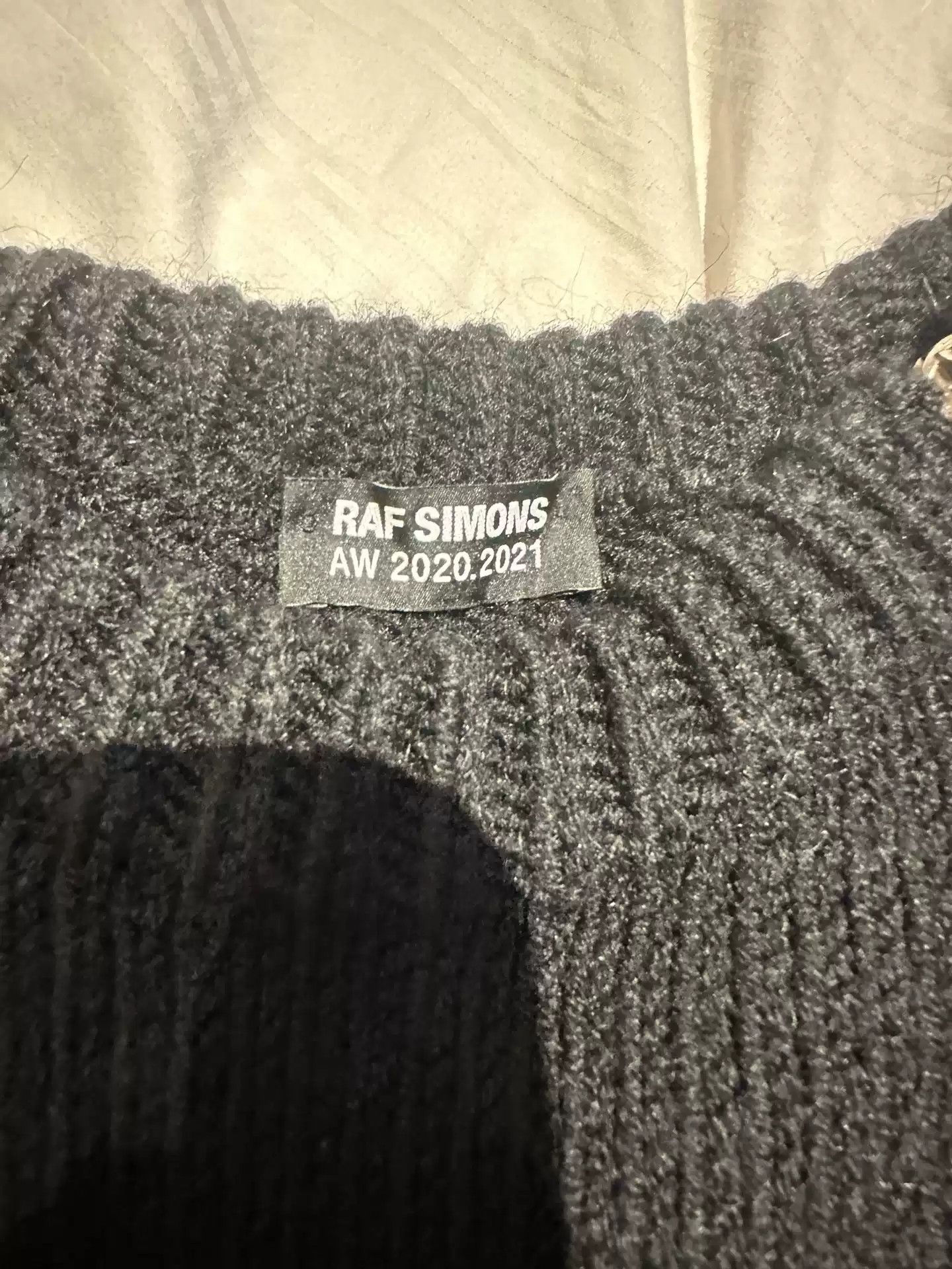 Raf Simons RAF SIMONS 2020-2021AW diagonal zipper sweater Size US S / EU 44-46 / 1 - 4 Thumbnail