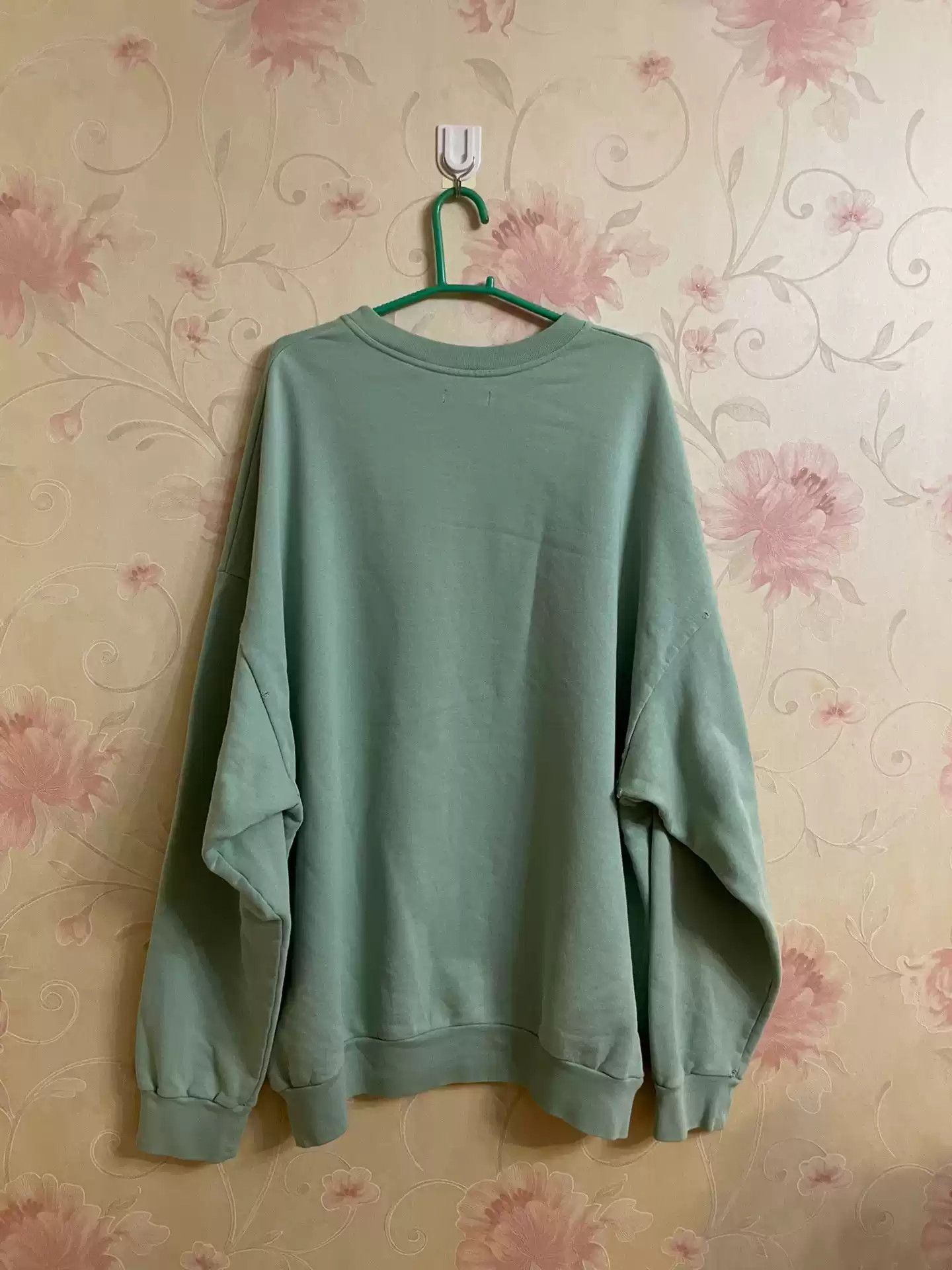 Raf Simons Rafsimons mint green destruction sweater Size US M / EU 48-50 / 2 - 2 Thumbnail