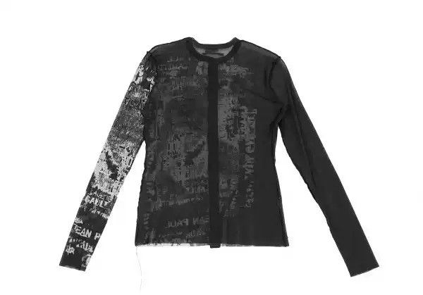 Jean Paul Gaultier John Paul Gaultier Printed mesh cardigan Size US L / EU 52-54 / 3 - 7 Thumbnail