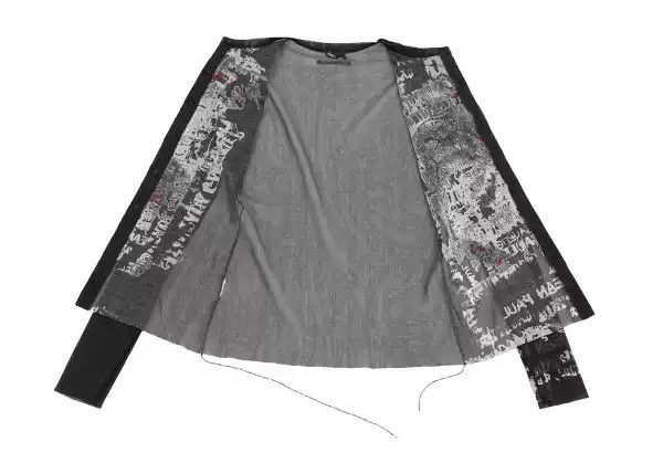 Jean Paul Gaultier John Paul Gaultier Printed mesh cardigan Size US L / EU 52-54 / 3 - 6 Thumbnail