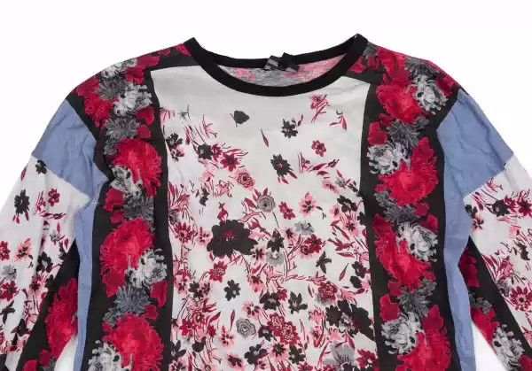 Jean Paul Gaultier Jean Paul Gaultier Floral Long Sleeve Top Size US XL / EU 56 / 4 - 2 Thumbnail