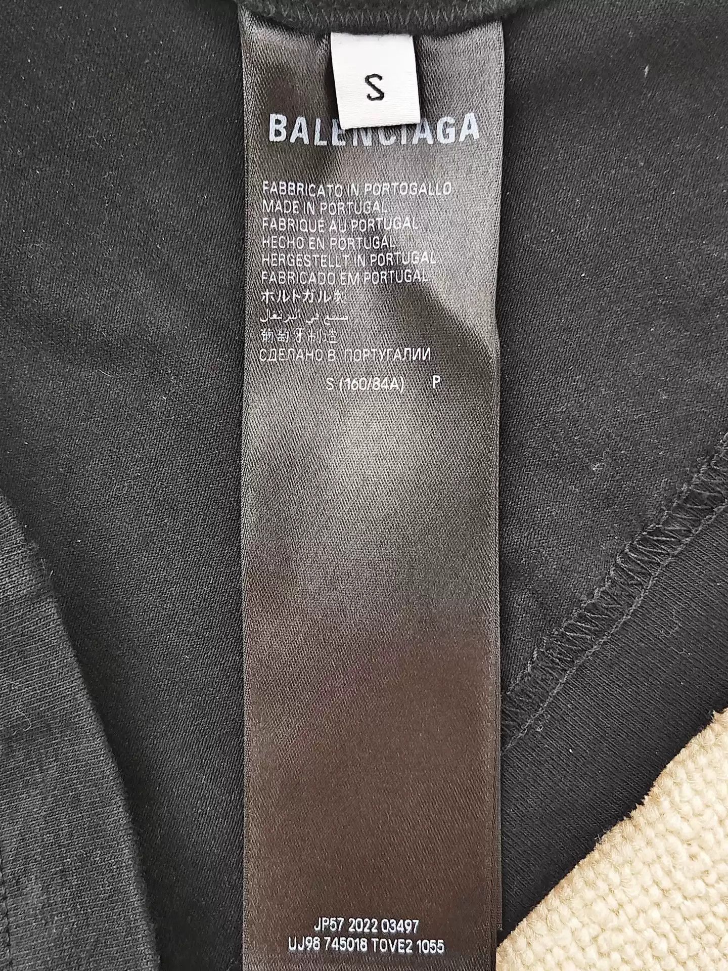 Balenciaga Balenciaga 23fw Mud Stained Sanskrit Damaged Long Sleeve Size US S / EU 44-46 / 1 - 5 Thumbnail
