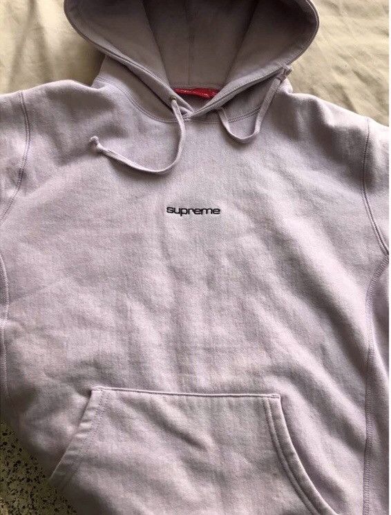 Supreme Supreme Compact Logo Hoodie Purple Violet Size US M / EU 48-50 / 2 - 4 Thumbnail