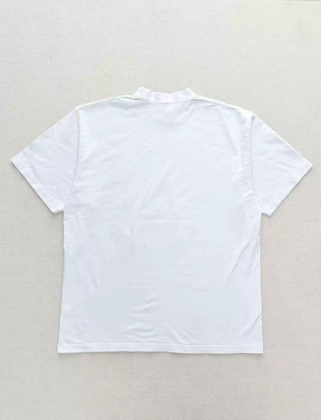 Balenciaga Balenciaga 23SS Scissors Crown Wheat Ear White Red Logo Short sleeved T-shirt Size US M / EU 48-50 / 2 - 3 Thumbnail