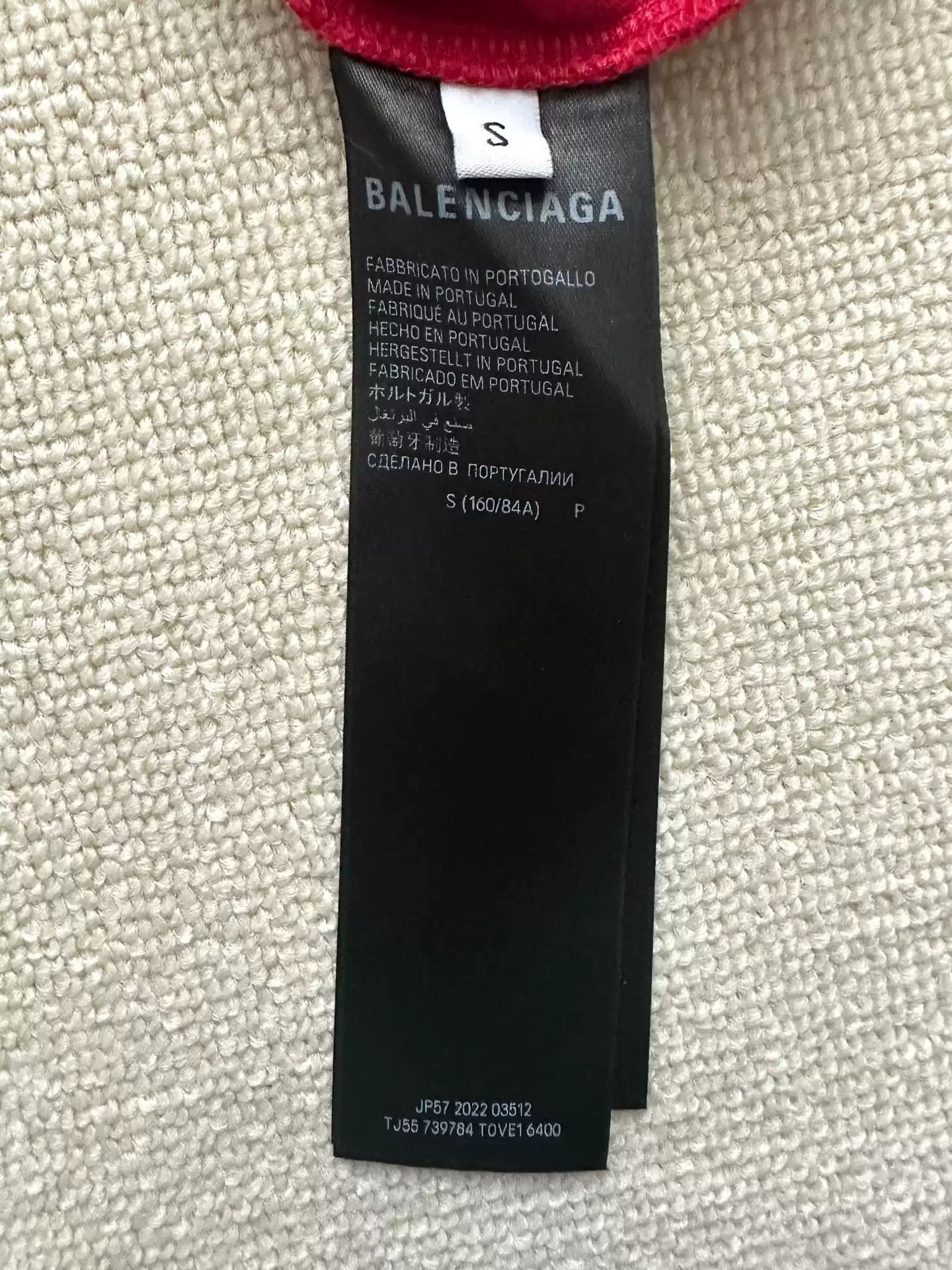 Balenciaga Balenciaga 23fw Mud Dyed Sanskrit Damaged Short sleeved T-shirt Size US S / EU 44-46 / 1 - 7 Thumbnail