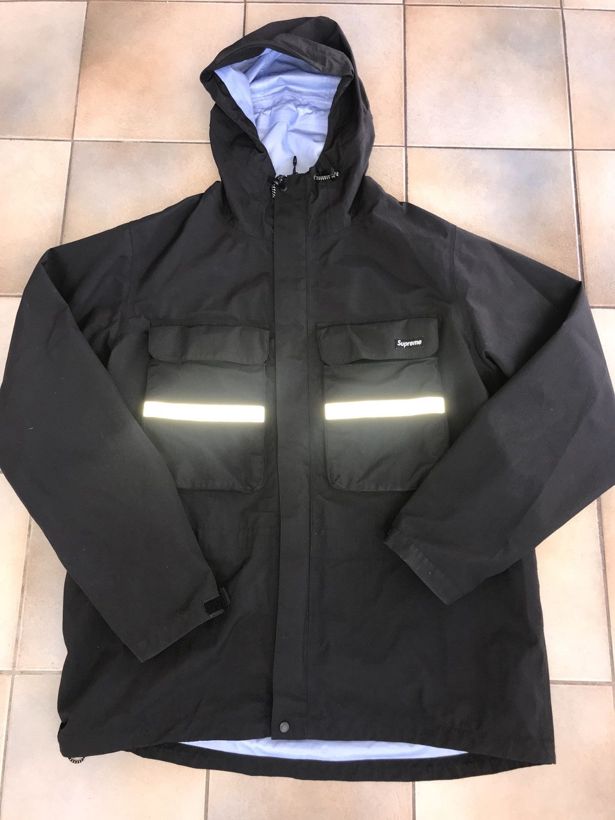 Supreme Supreme Hi Vis Taped Seam Parka XL | Grailed