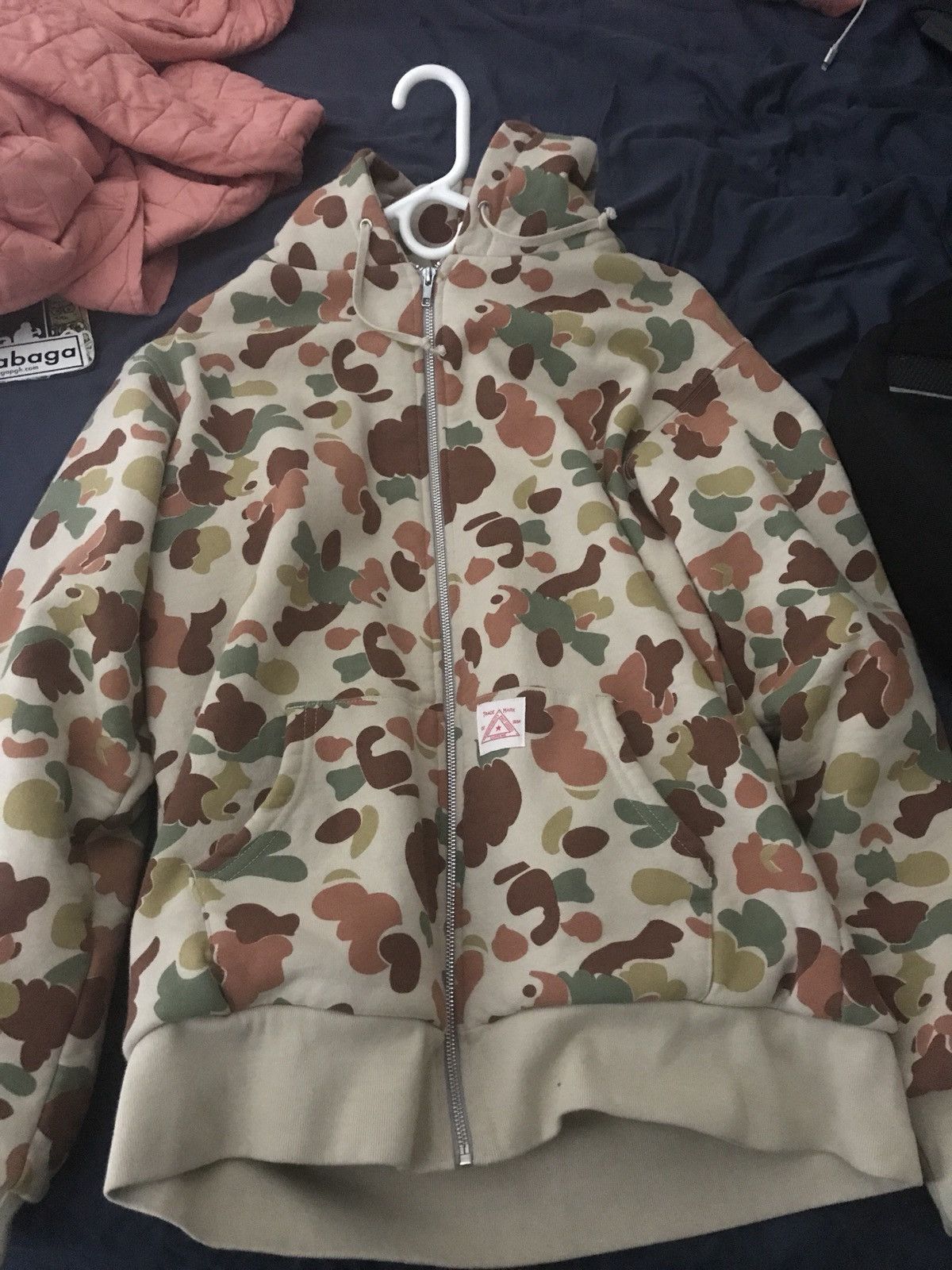 Supreme Supreme Camo Zip Up Hoodie Size US L / EU 52-54 / 3 - 1 Preview