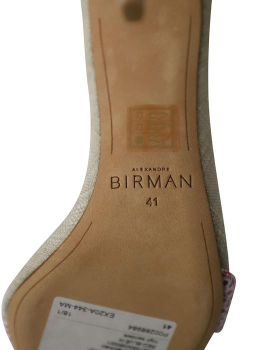 alexandre birman white heels