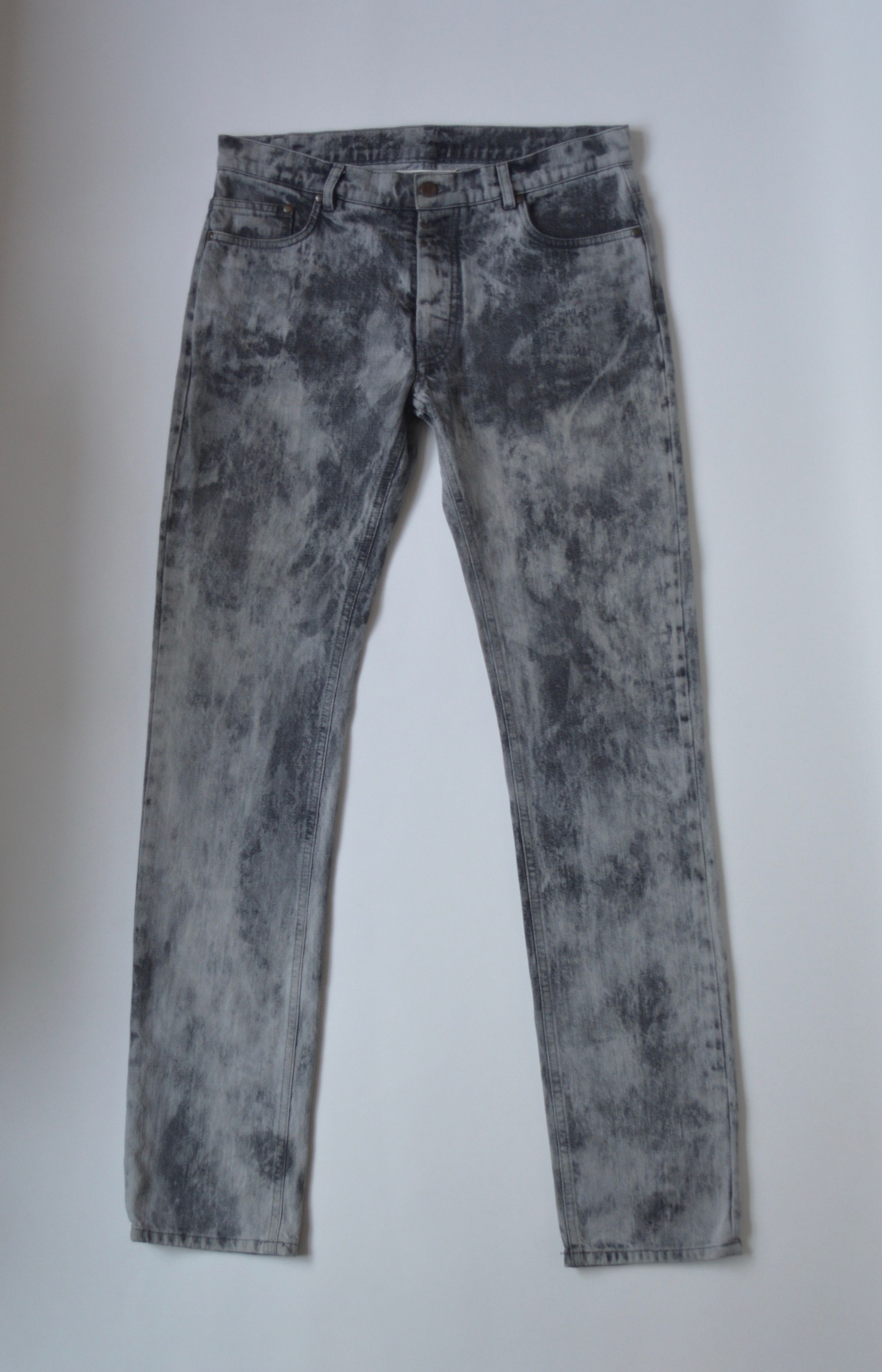 Maison Margiela A/W 10 Marble tye dye jeans Size US 31 - 1 Thumbnail