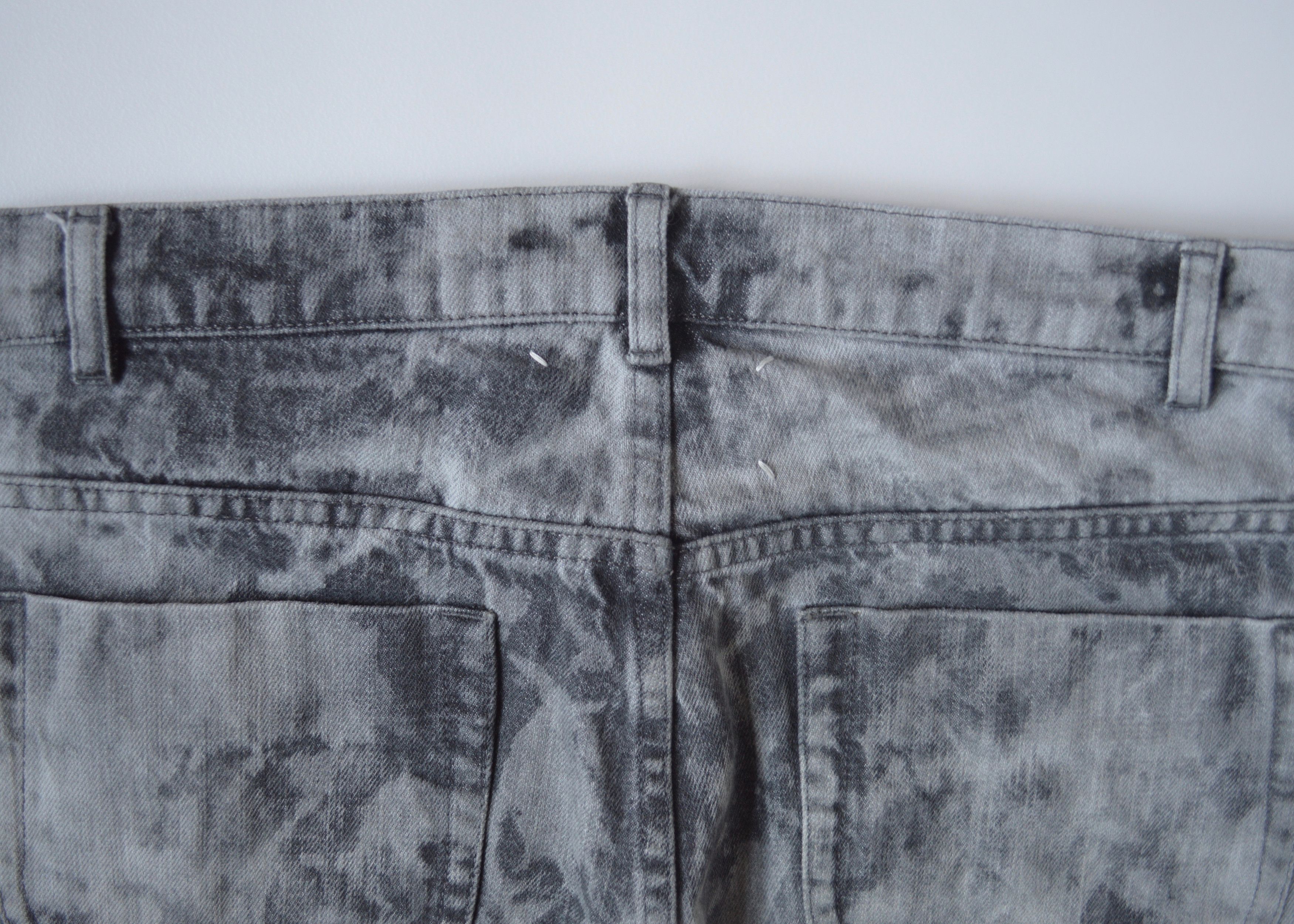 Maison Margiela A/W 10 Marble tye dye jeans Size US 31 - 9 Thumbnail