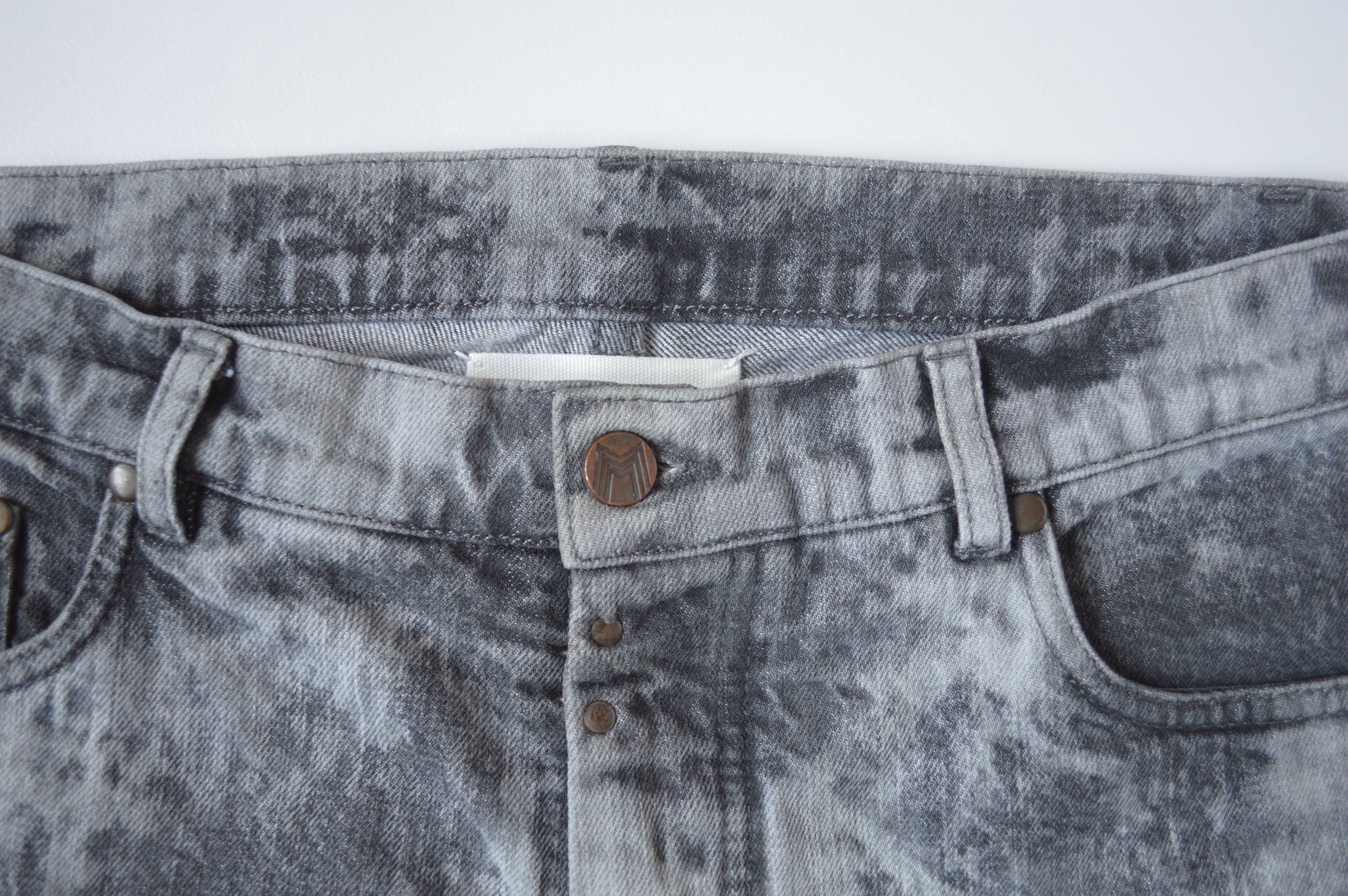 Maison Margiela A/W 10 Marble tye dye jeans Size US 31 - 3 Thumbnail