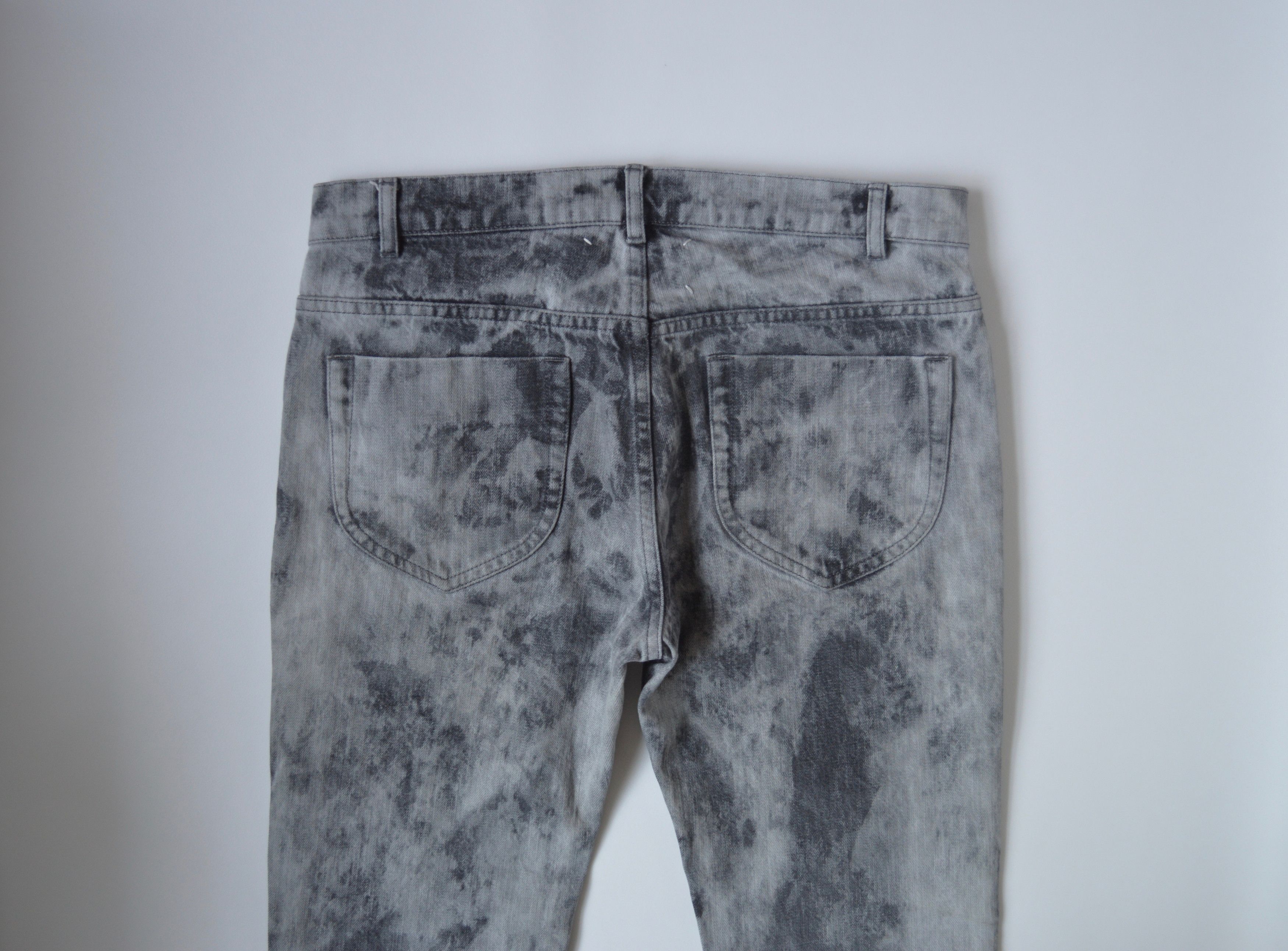 Maison Margiela A/W 10 Marble tye dye jeans Size US 31 - 7 Thumbnail