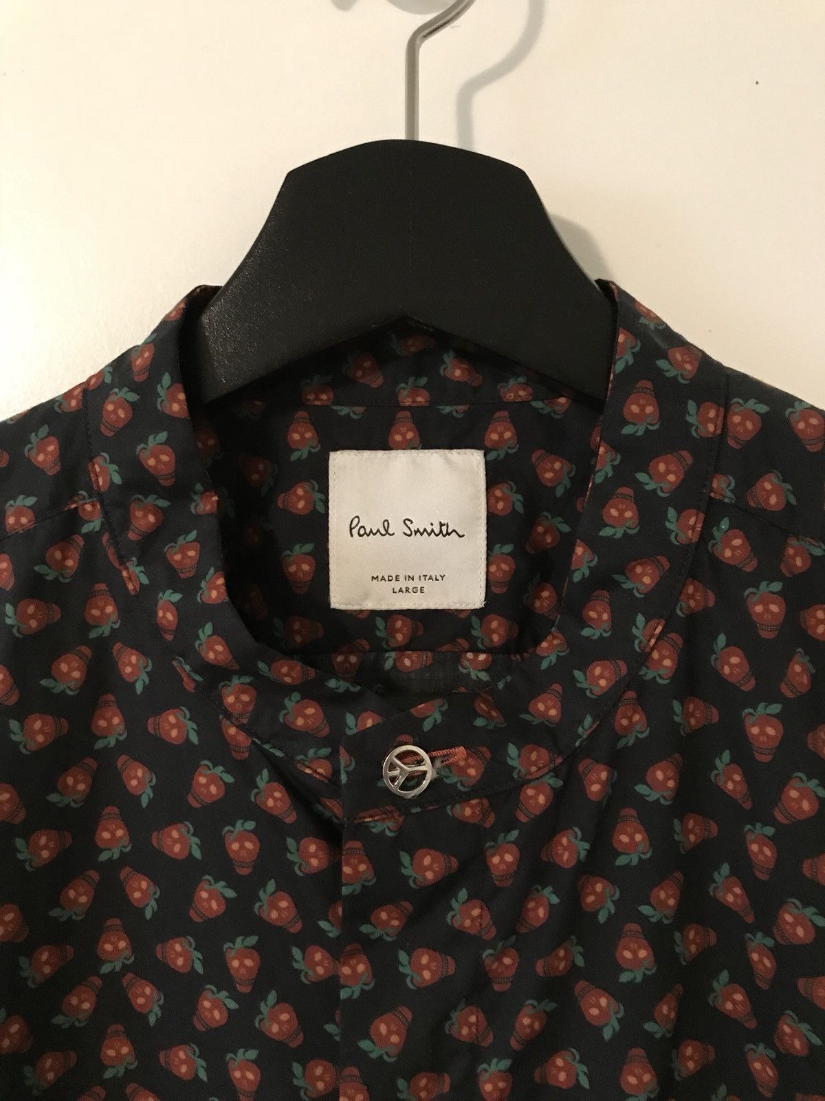 Paul SmithSTRAWBERRY-SKULL PRINT SHIRT