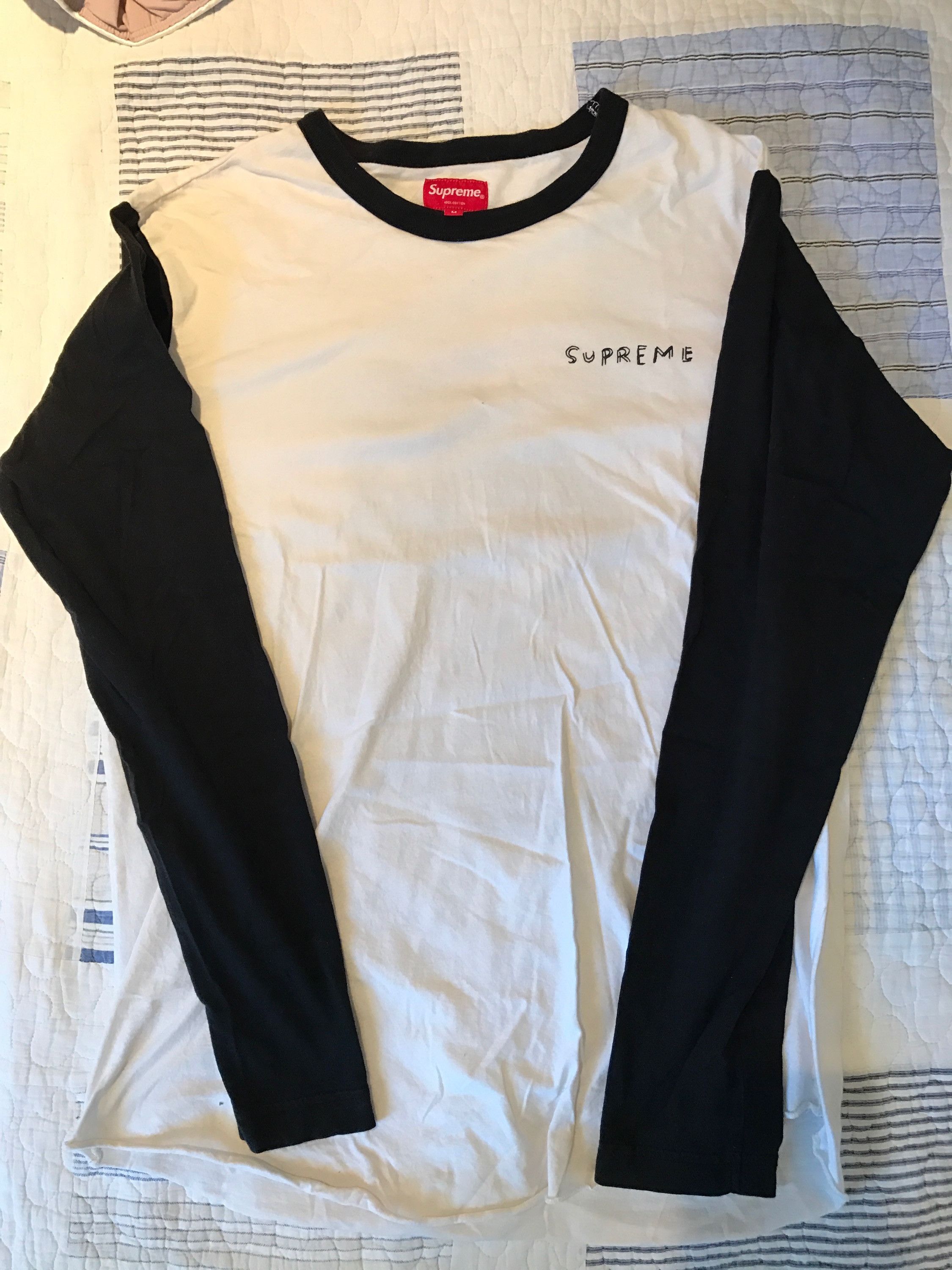 Daniel Johnston I love you Longsleeve Raglan Shirt - Main Image