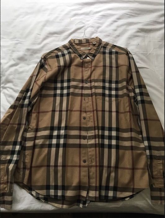 Burberry Burberrt Plaid Shirt Grailed