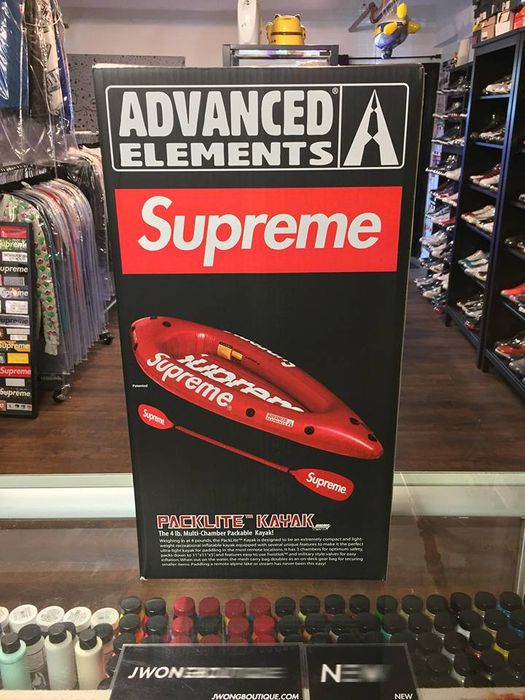 Supreme 2018 Supreme Advanced Elements Packlite Kayak Red | Grailed