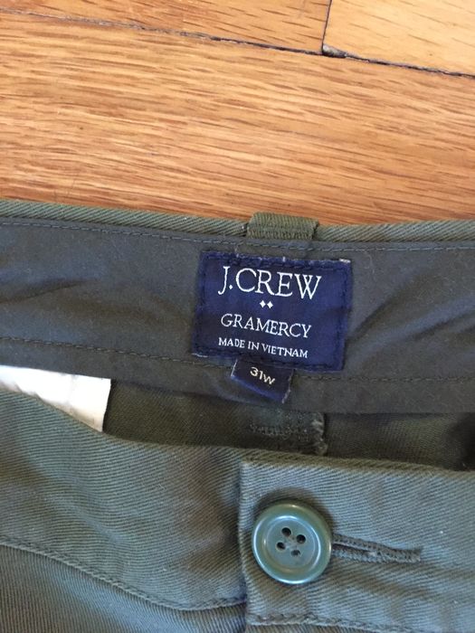J.Crew Gramercy Shorts (Green) 9" Size US 31 - 3 Preview