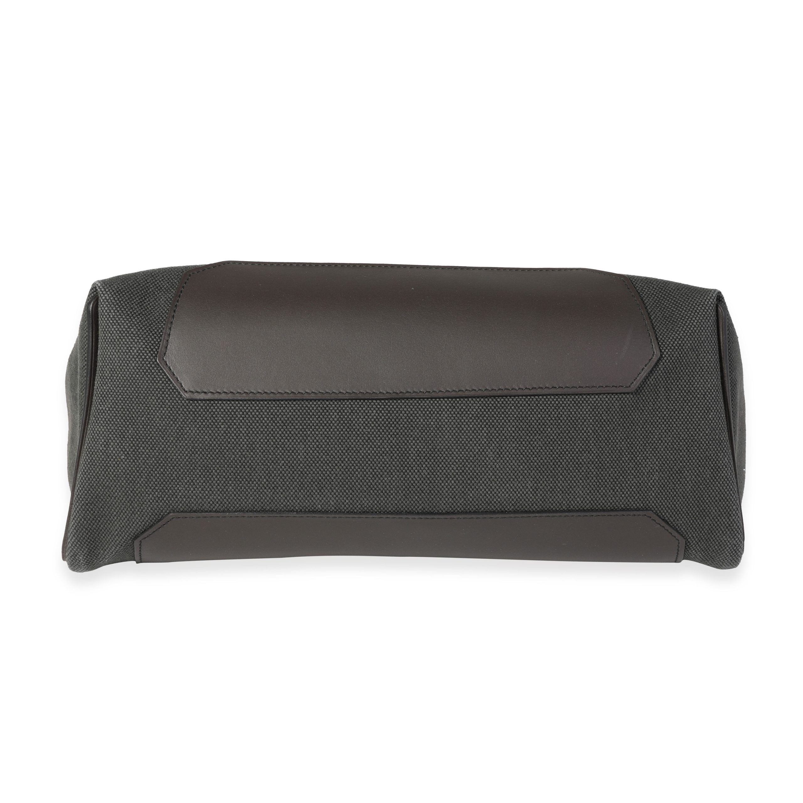 Hermès Vert Fonce Officier & Ébène Sombrero Leather Aller-Retour Messenger Bag