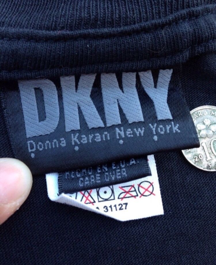 DKNY Vintage DKNY Glowing In The Dark Logo Hip Hop Style Size US XL / EU 56 / 4 - 4 Thumbnail