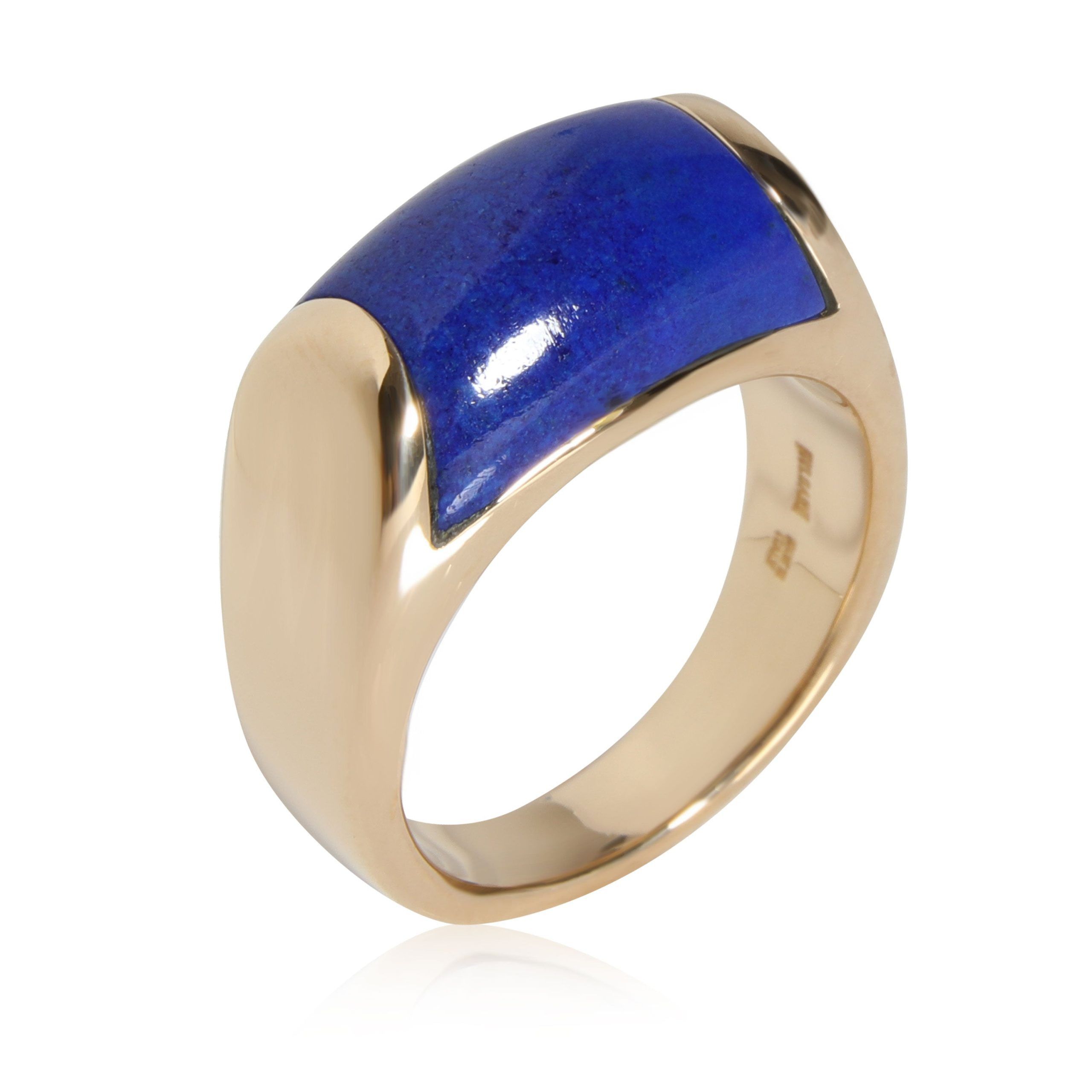 BVLGARI Tronchetto Lapis Ring in 18K Yellow Gold Rings