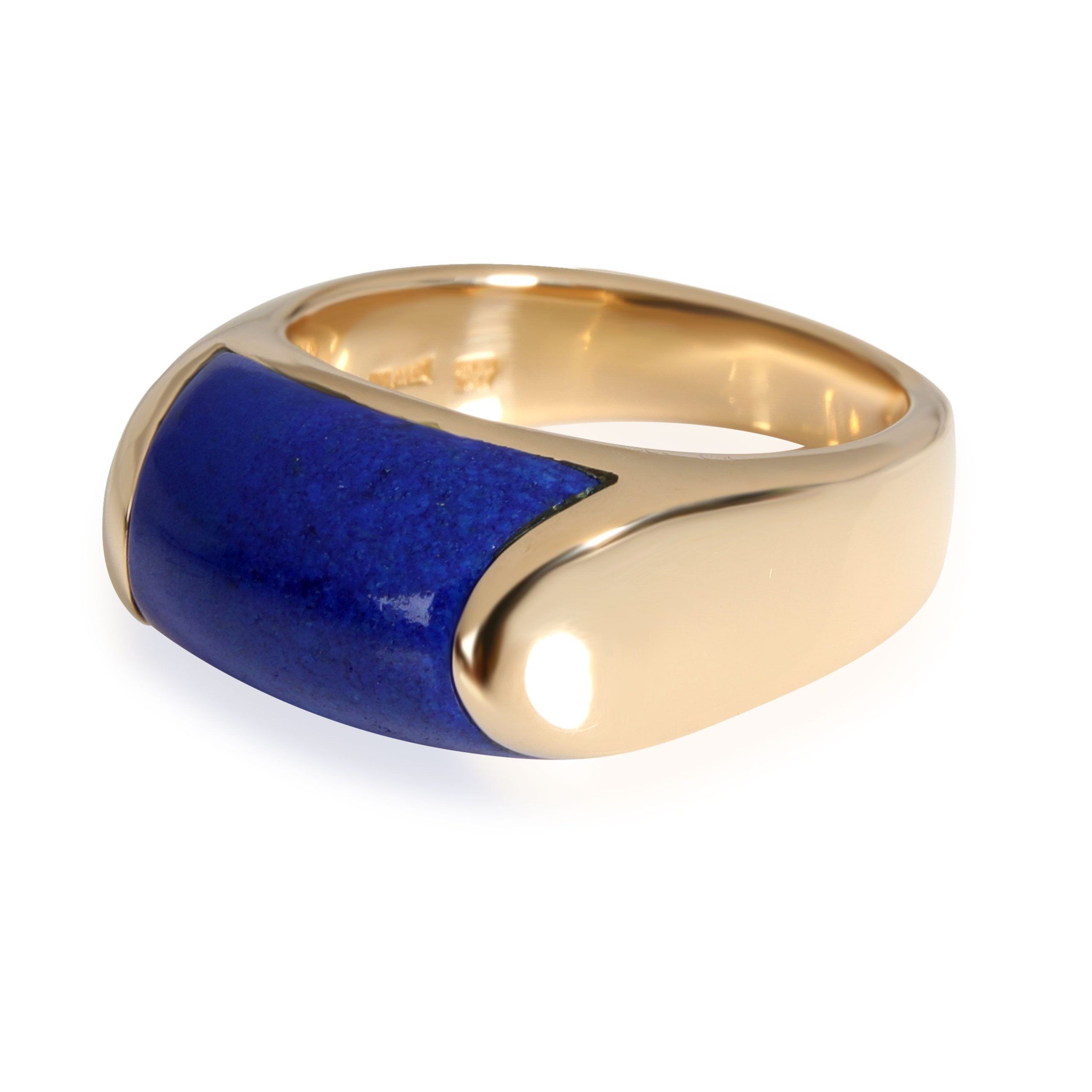 BVLGARI Tronchetto Lapis Ring in 18K Yellow Gold Rings