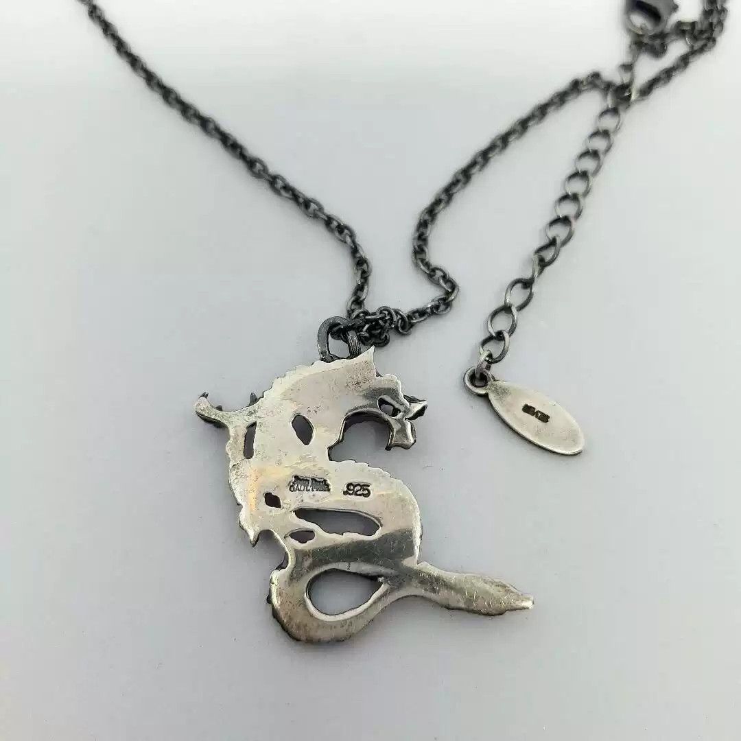 Jean Paul Gaultier Jean Paul Gaultier Dragon Pattern Necklace Size ONE SIZE - 3 Thumbnail