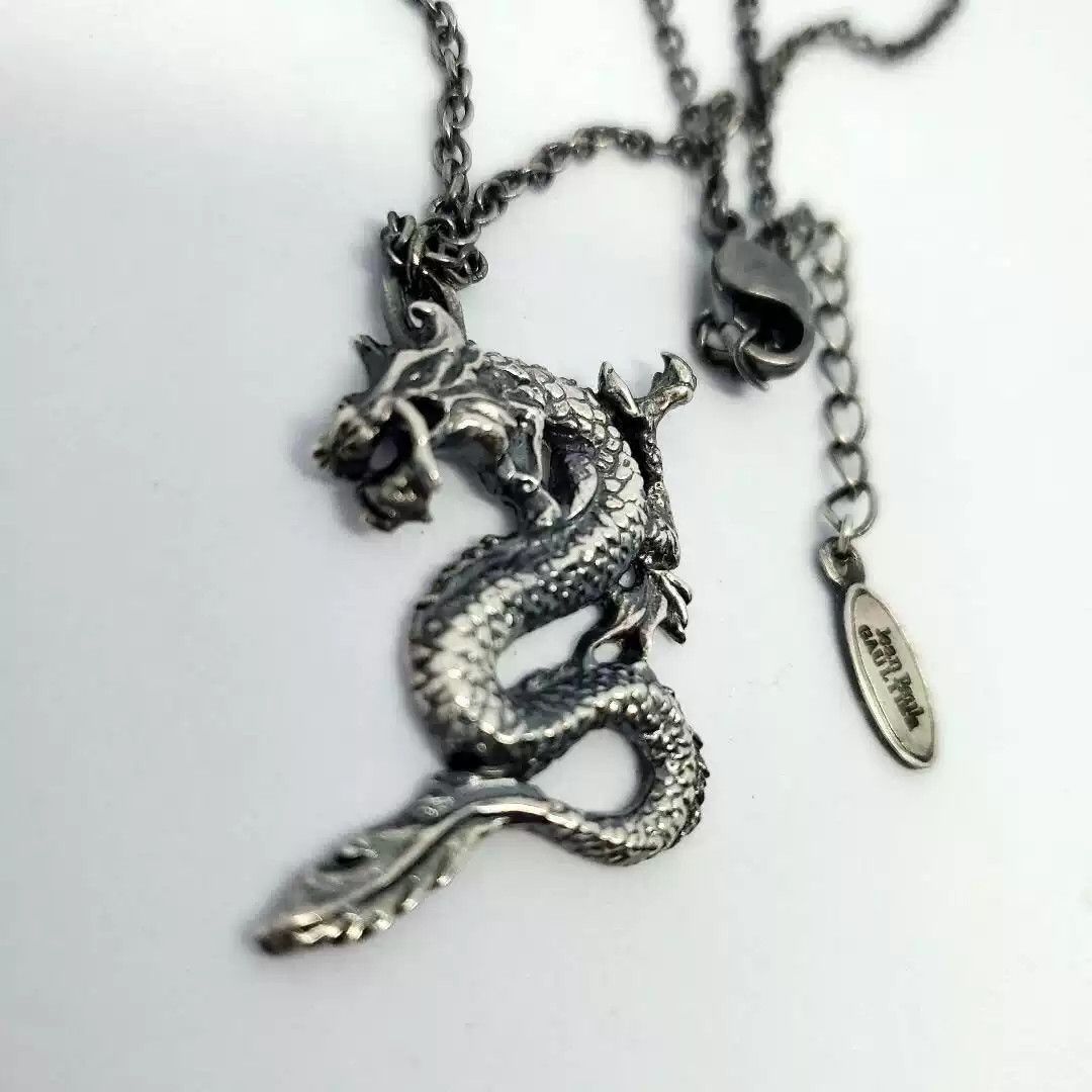 Jean Paul Gaultier Jean Paul Gaultier Dragon Pattern Necklace Size ONE SIZE - 4 Thumbnail