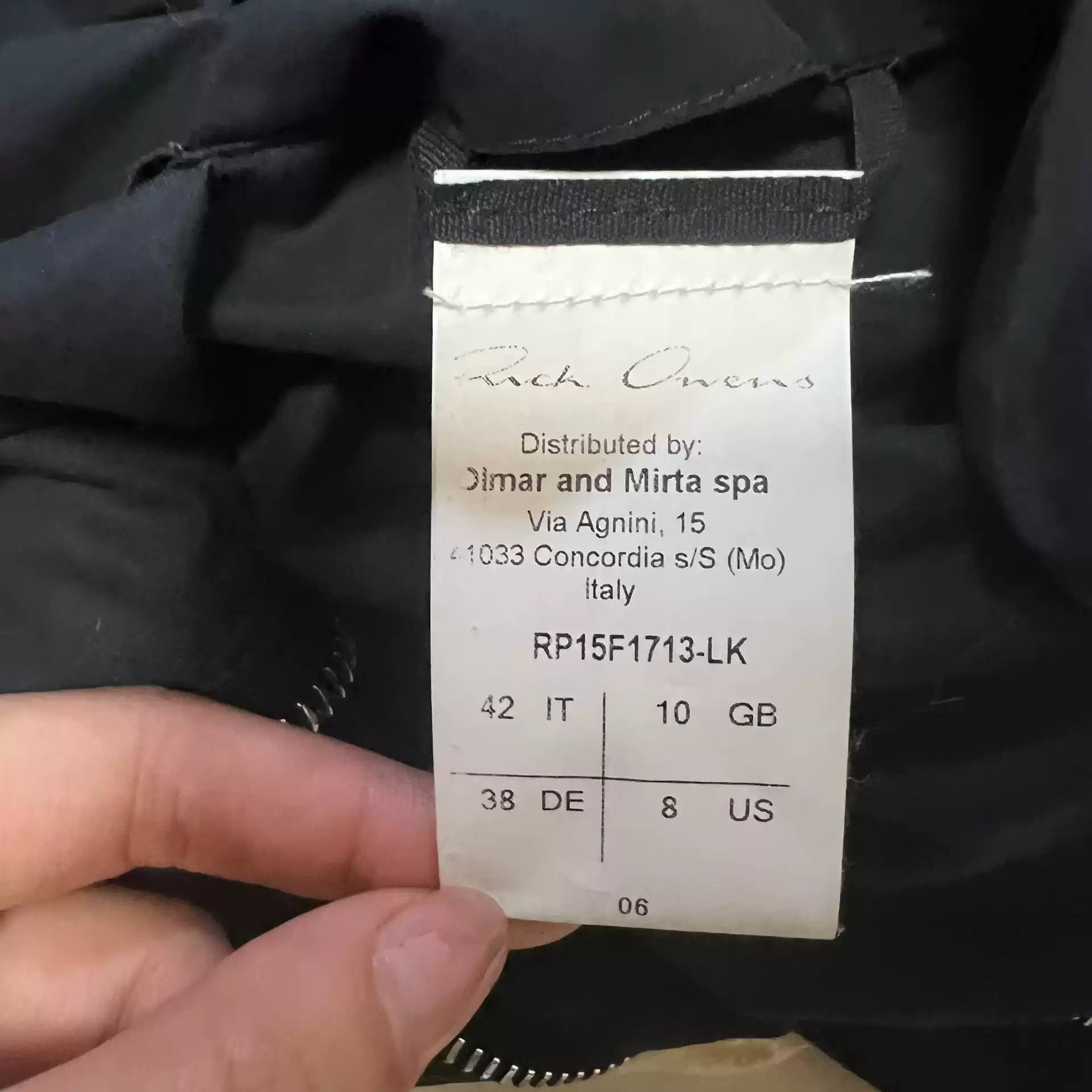 Rick Owens Rick owens sheepskin motorcycle leather coat Size US M / EU 48-50 / 2 - 4 Thumbnail