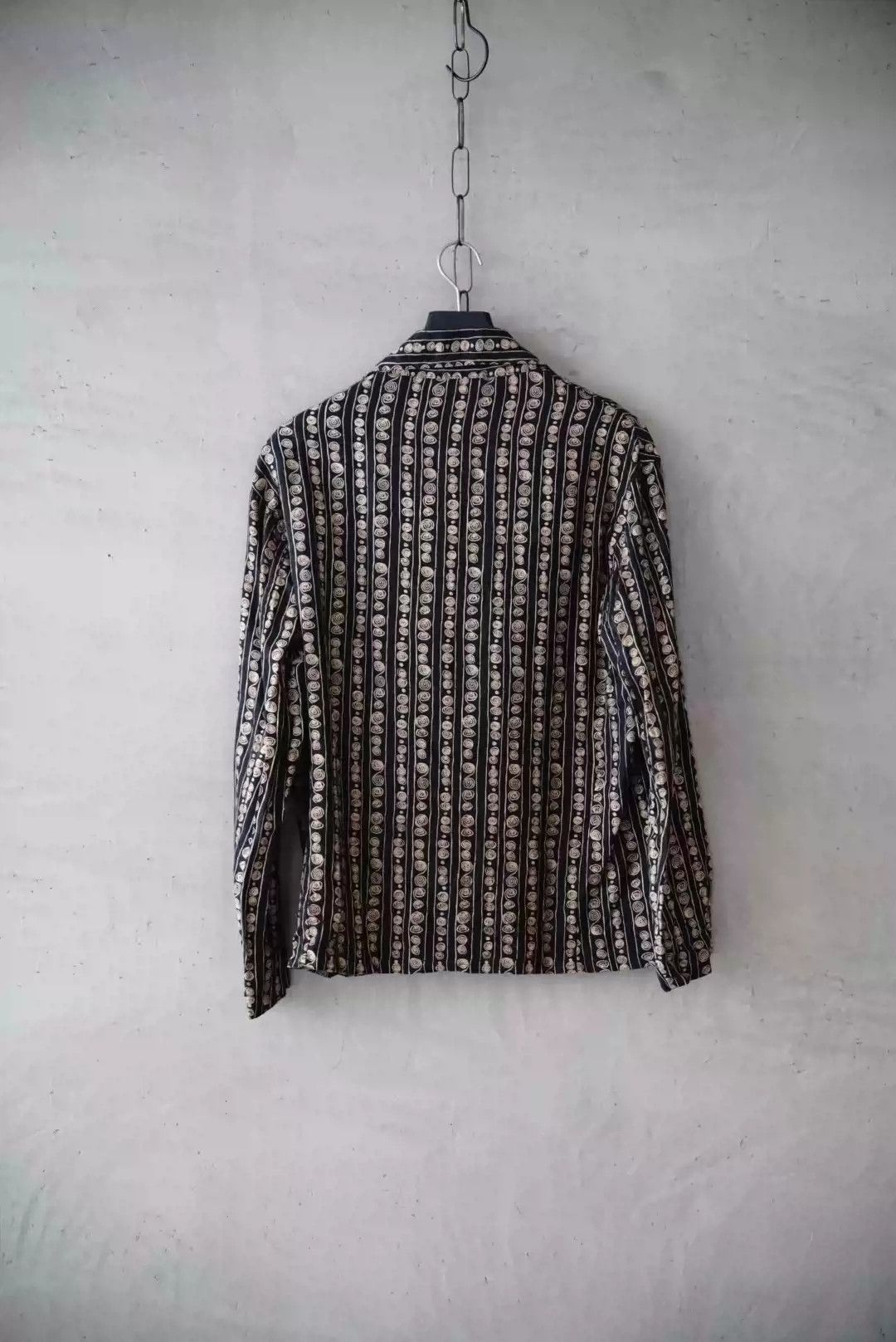 John Alexander Skelton John Alexander Skelton Black brown totem linen shirt Size US M / EU 48-50 / 2 - 3 Thumbnail