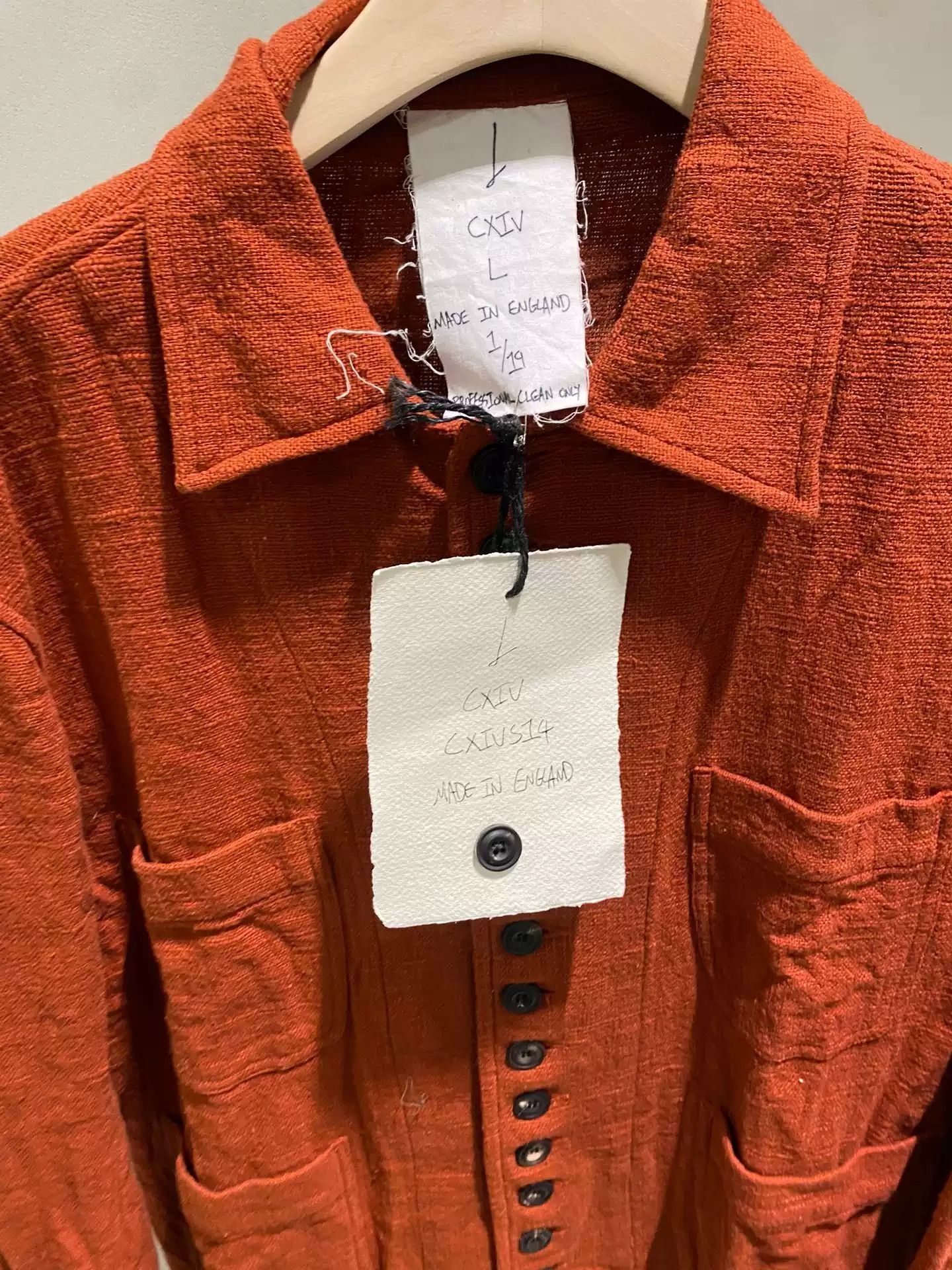John Alexander Skelton John Alexander Skelton Red antique cloth four bag shirt Size US L / EU 52-54 / 3 - 3 Thumbnail