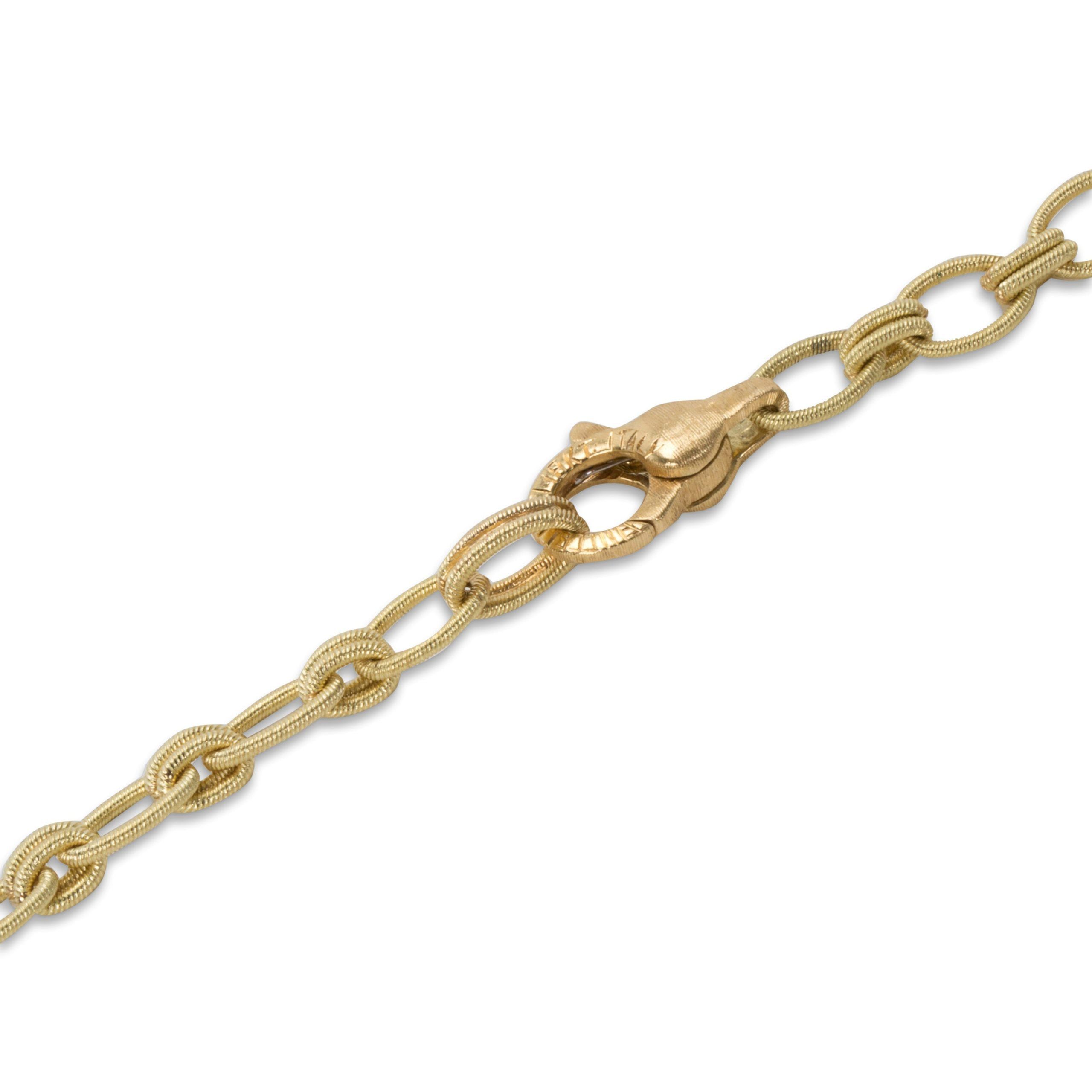 Buccellati Maria Diamond Pendant in 18K Yellow Gold (0.16 CTW)