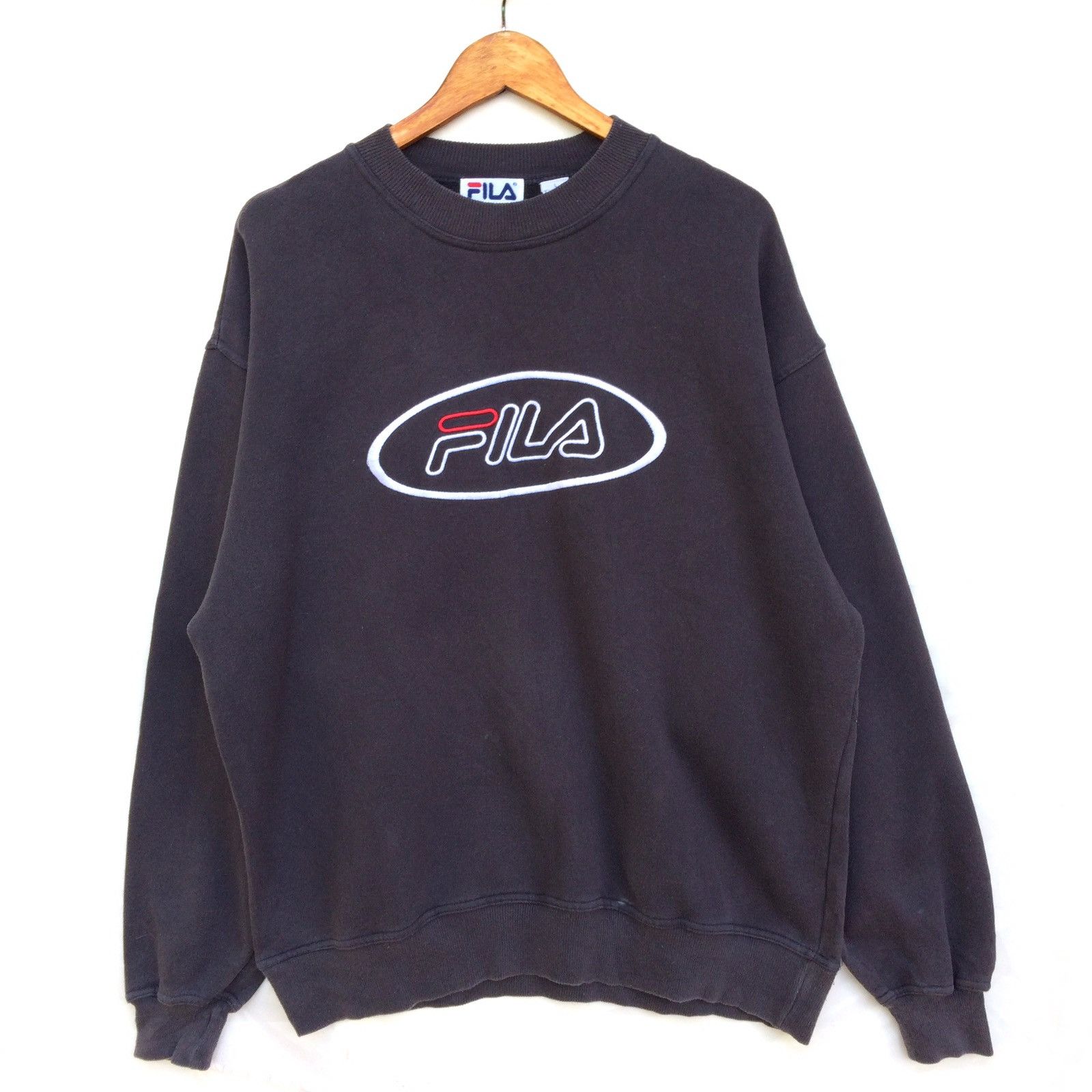 Fila × Vintage Vintage Fila Embroidery Pullover Sweatshirts Size US XL / EU 56 / 4 - 1 Thumbnail