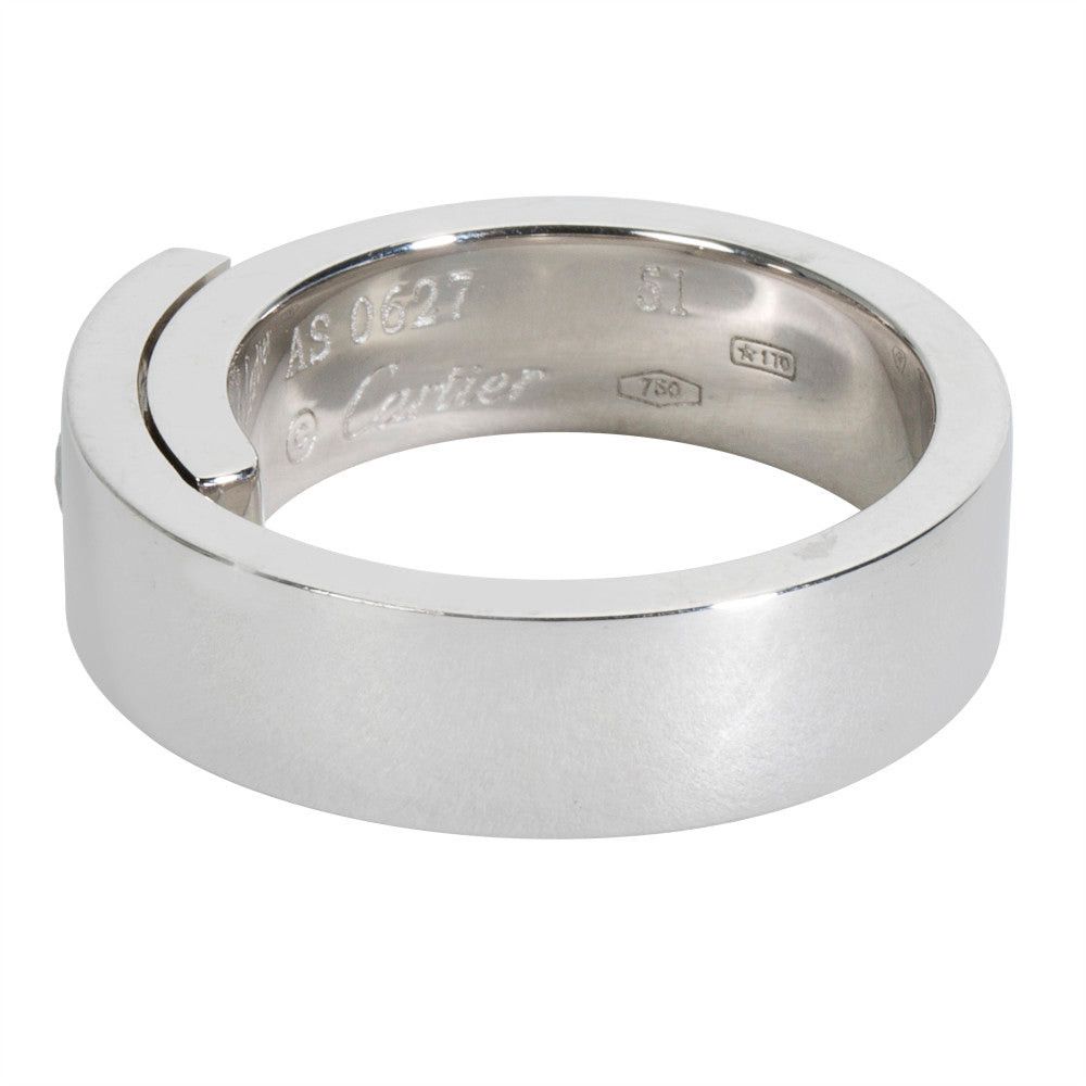 Cartier Diamond Love Ring in 18K White Gold ( 0.06 CTW )
