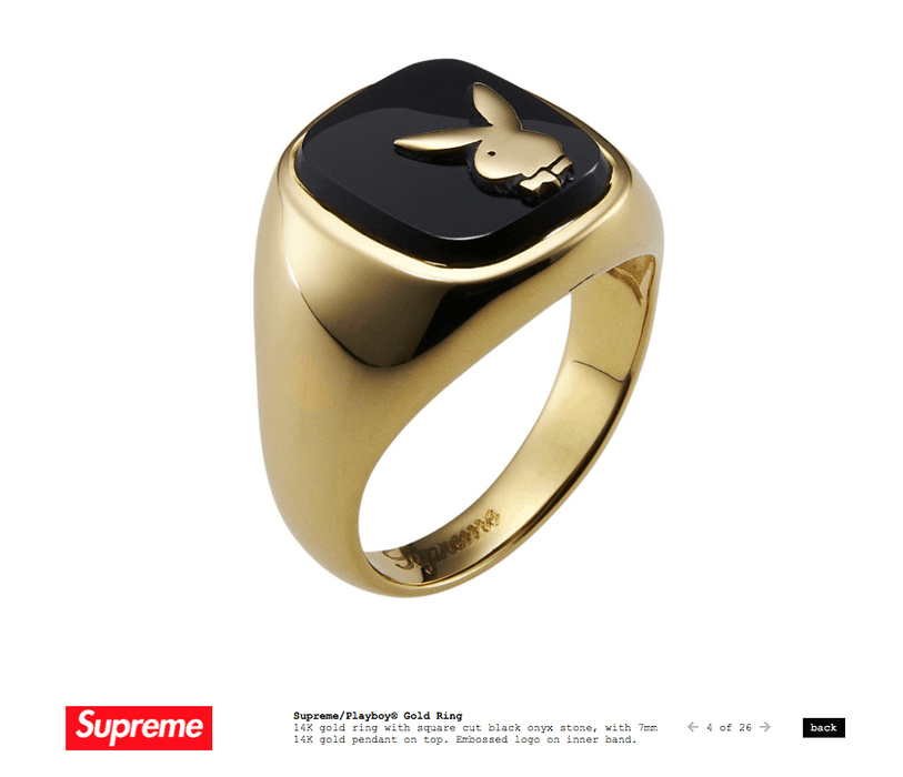 特別セーフ ONYX boy play￼ supreme 14k ring リング - safetydepotgt.com