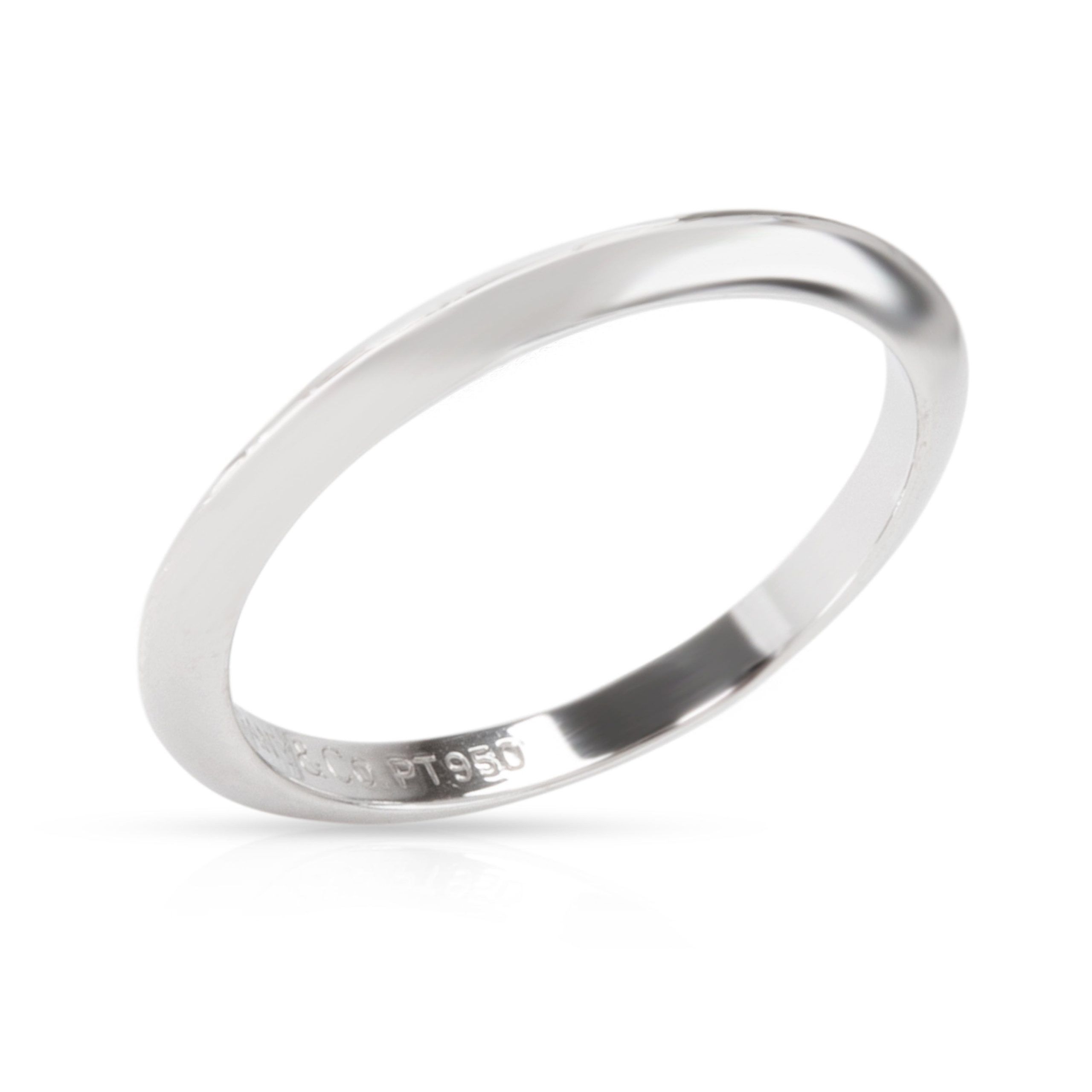 Tiffany Classic Knife Edge Wedding Band in Platinum 2mm
