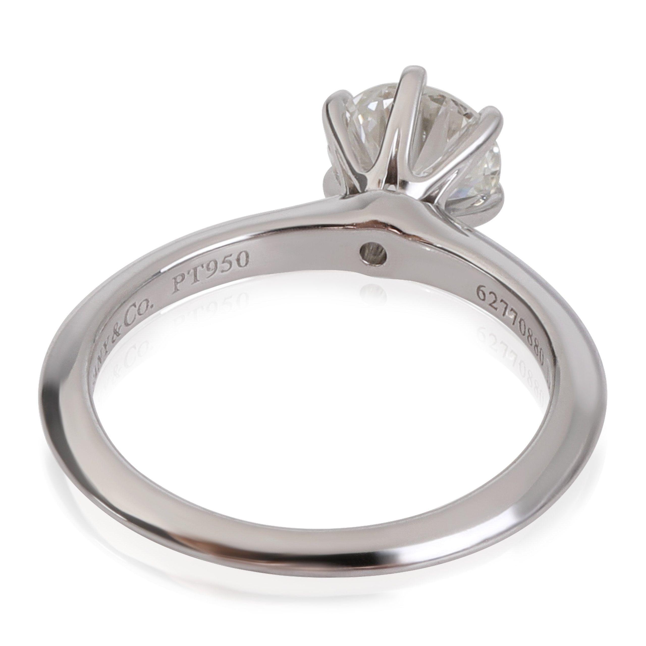 Tiffany & Co. Tiffany & Co. Diamond Engagement Ring in Platinum (0.94 ct I/VVS1) Size ONE SIZE - 3 Thumbnail