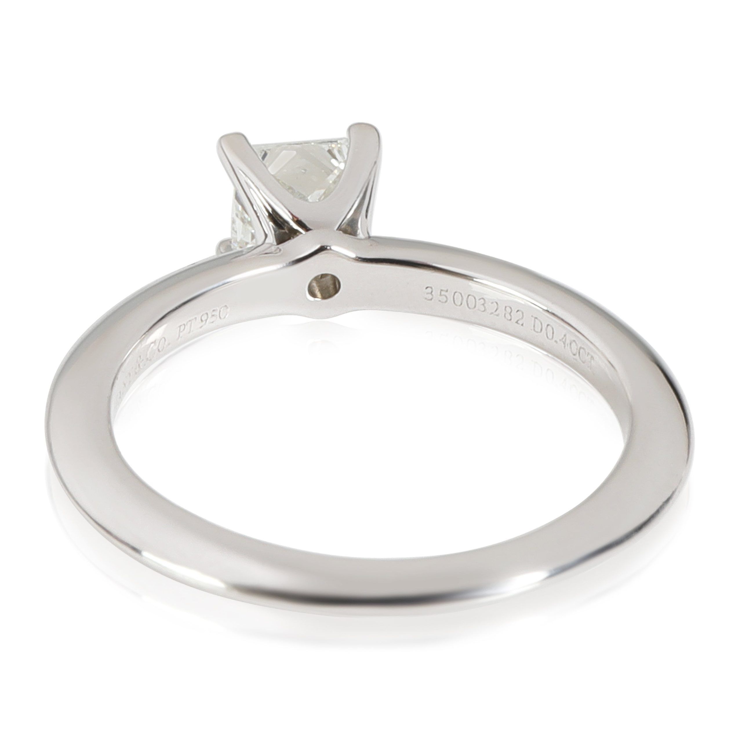 Tiffany & Co. Tiffany & Co. Diamond Engagement Ring in Platinum I VS2 0.40 CTW Size ONE SIZE - 5 Preview