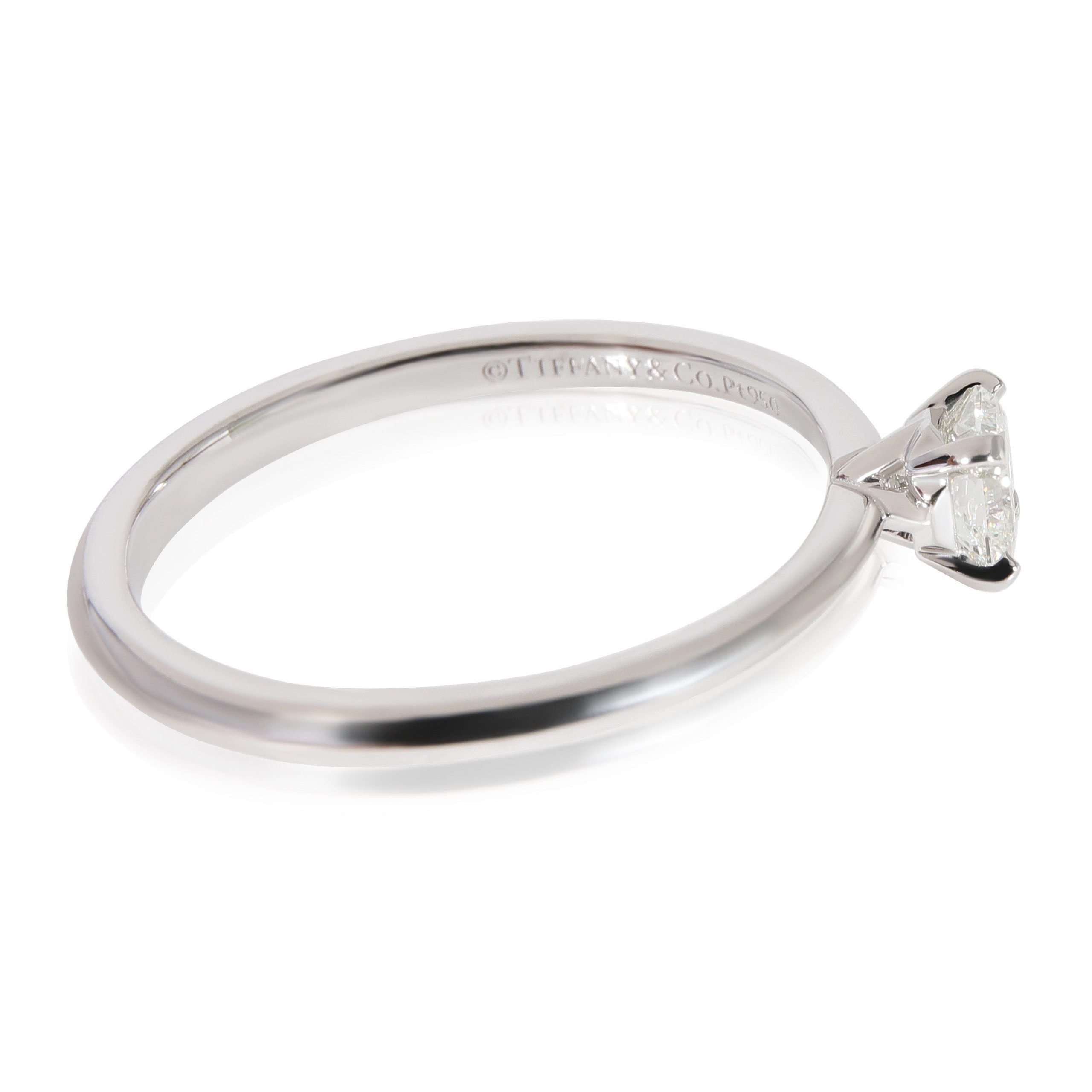 Tiffany & Co. Tiffany & Co. Diamond Solitaire Engagement Ring in Platinum I VS1 0.27 CTW Size ONE SIZE - 2 Preview