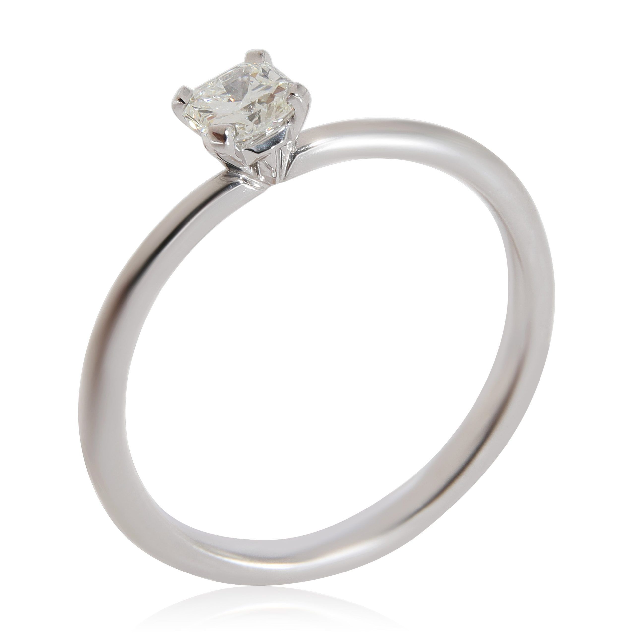 Tiffany & Co. Tiffany & Co. Diamond Solitaire Engagement Ring in Platinum I VS1 0.27 CTW Size ONE SIZE - 4 Thumbnail