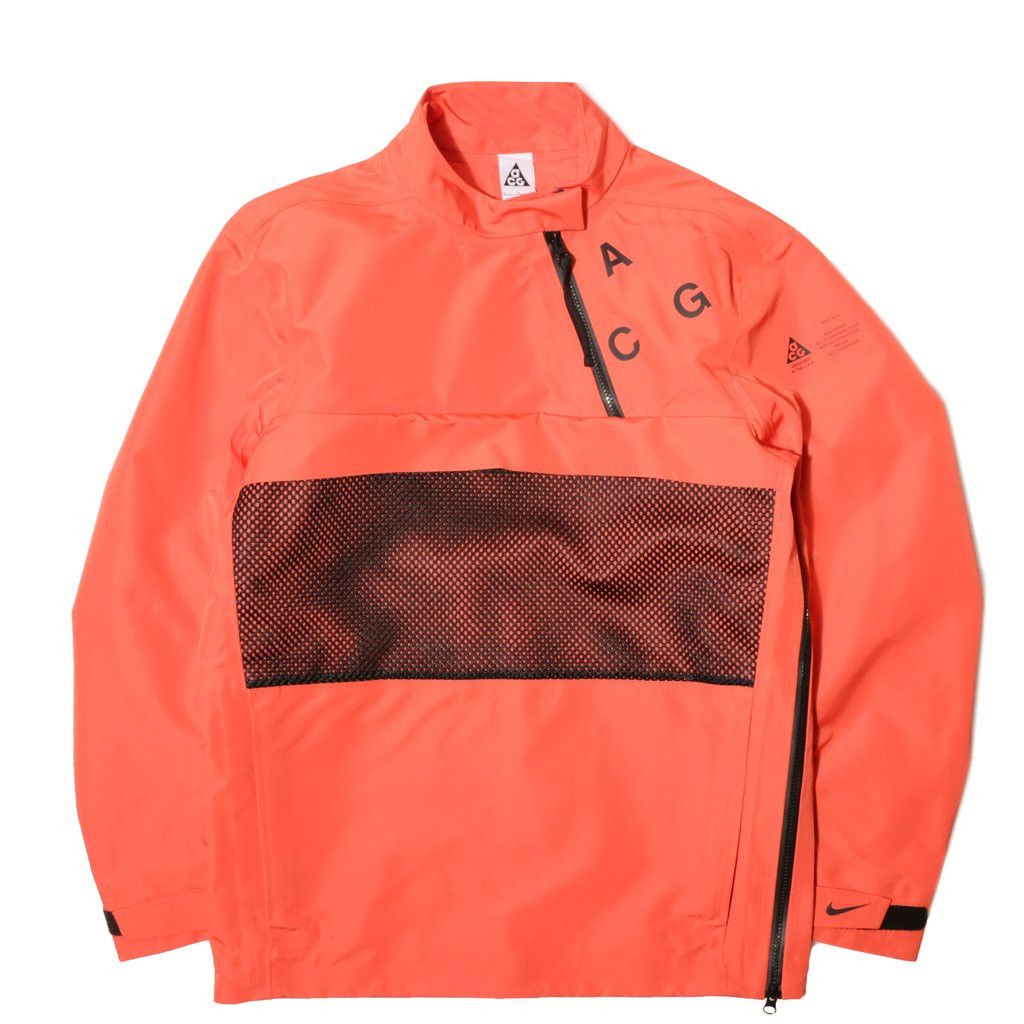ジャケット・アウター NIKE ACG/Pullover Shell Jacket/M Nike × Nike ACG Nike Nikelab ACG Pullover Shell Jacket Team Orange
