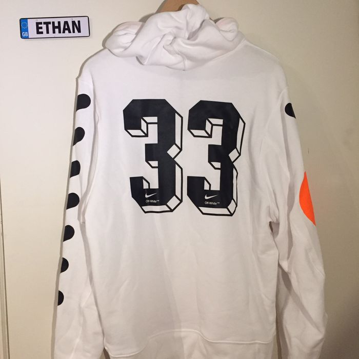 Off white hot sale 33 hoodie