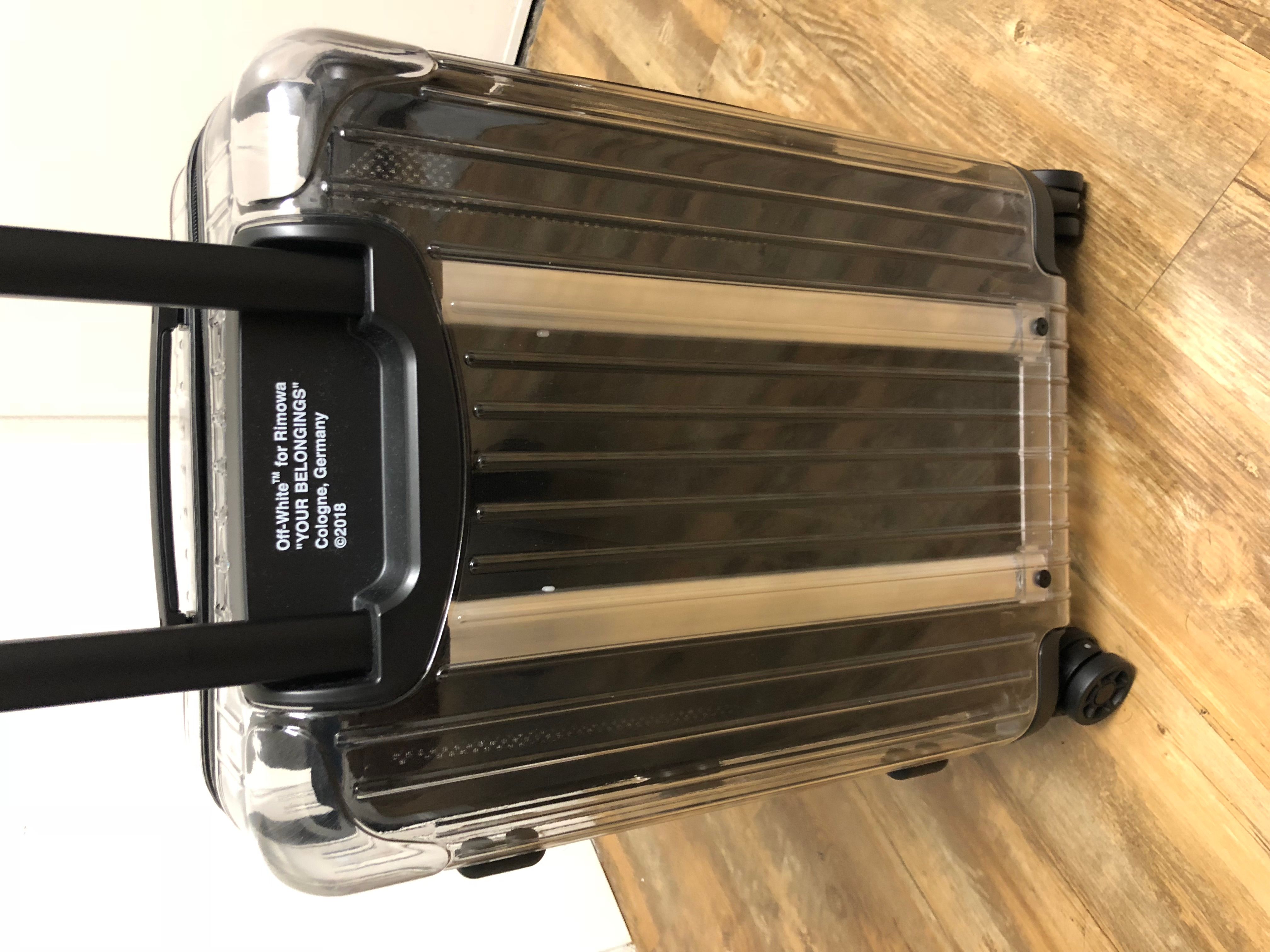 Off-White Off-White x Rimowa Transparent Suitcase/Trolley (DS