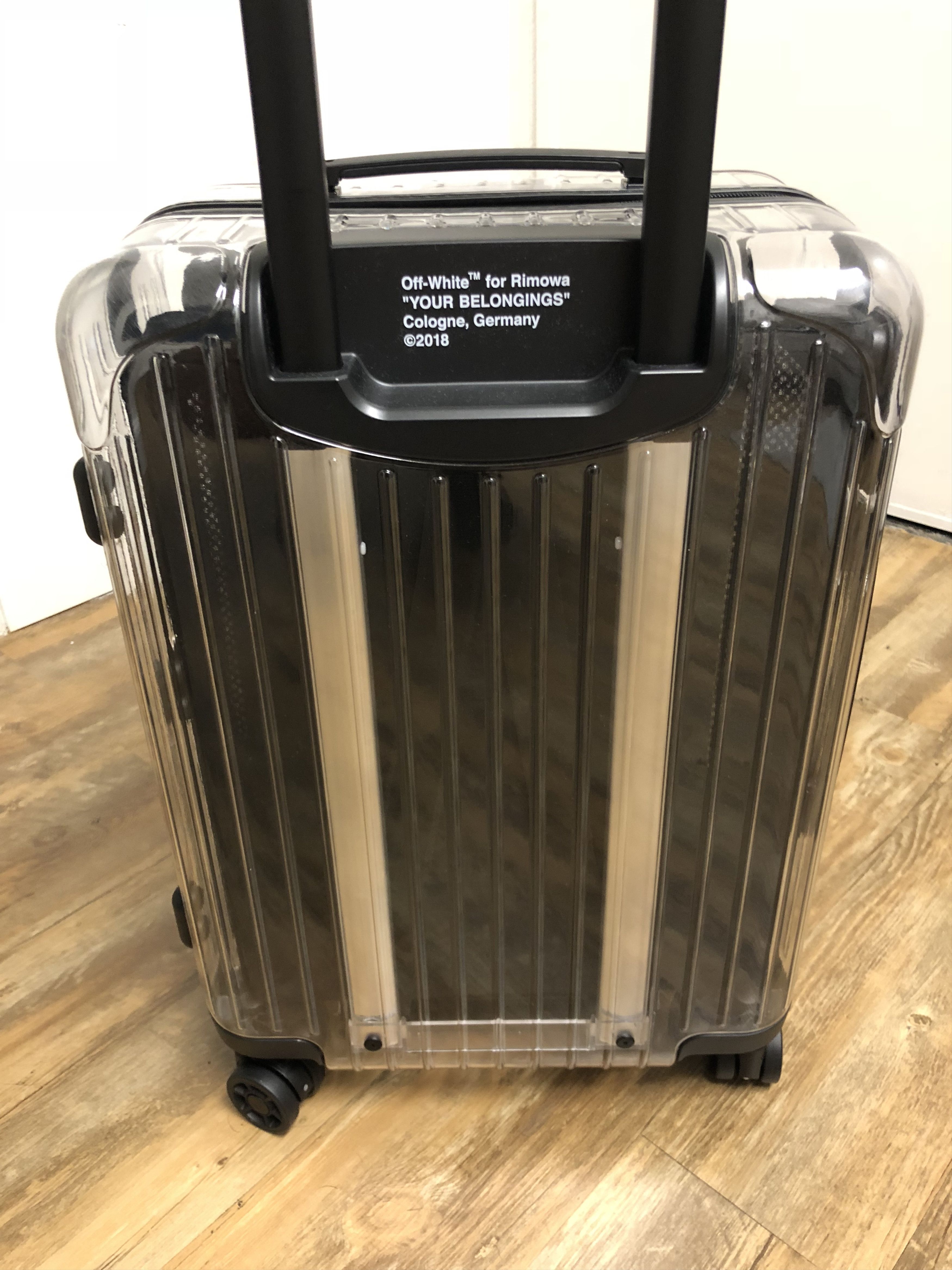 Off-White Off-White x Rimowa Transparent Suitcase/Trolley (DS