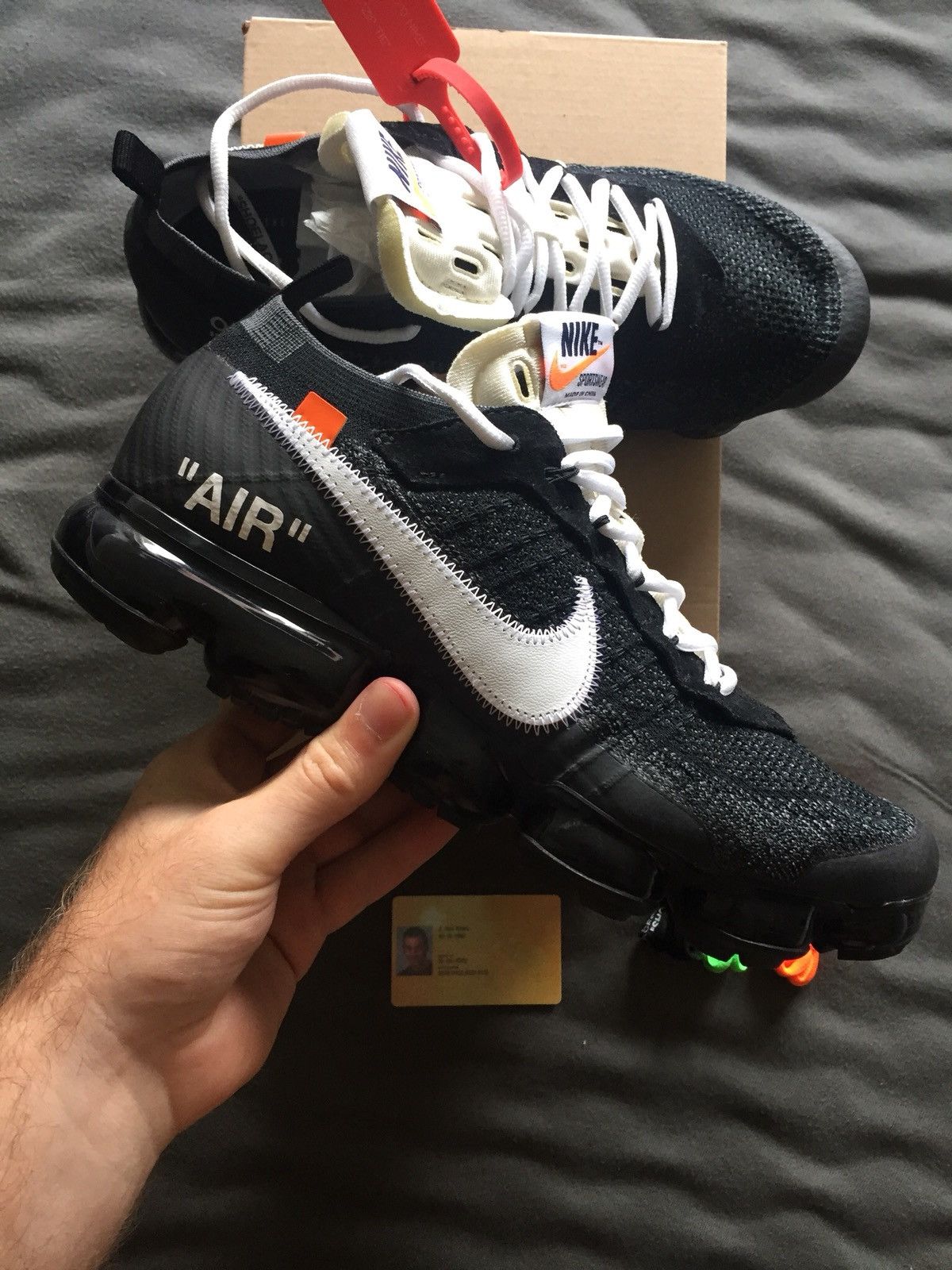 Nike Off White Nike Air Vapormax Fk x Off White 1.0 Grailed