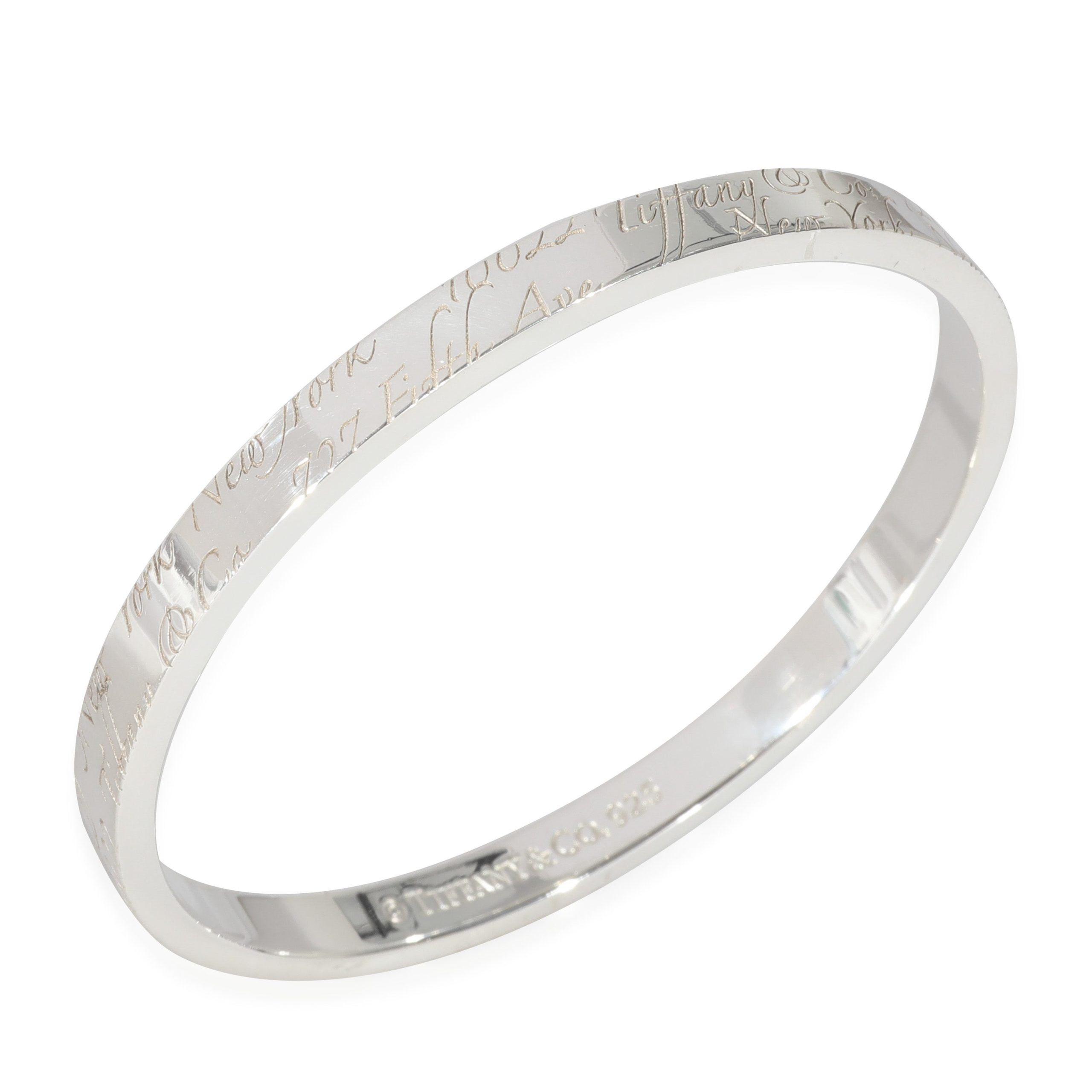 Tiffany & Co. Tiffany & Co. Notes Bangle in Sterling Silver | Grailed