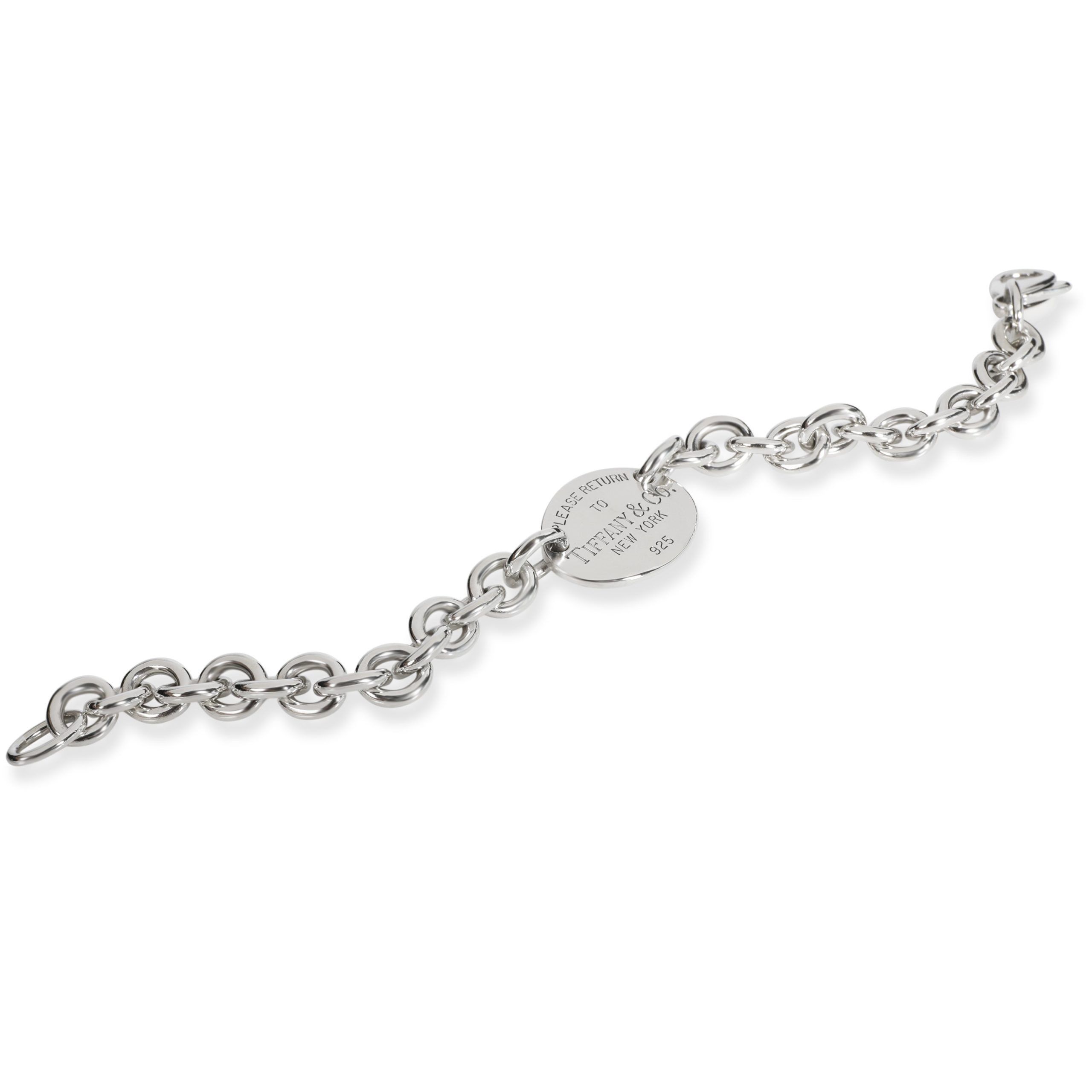 Tiffany & Co. Return to Tiffany Oval Link Bracelet in Sterling Silver