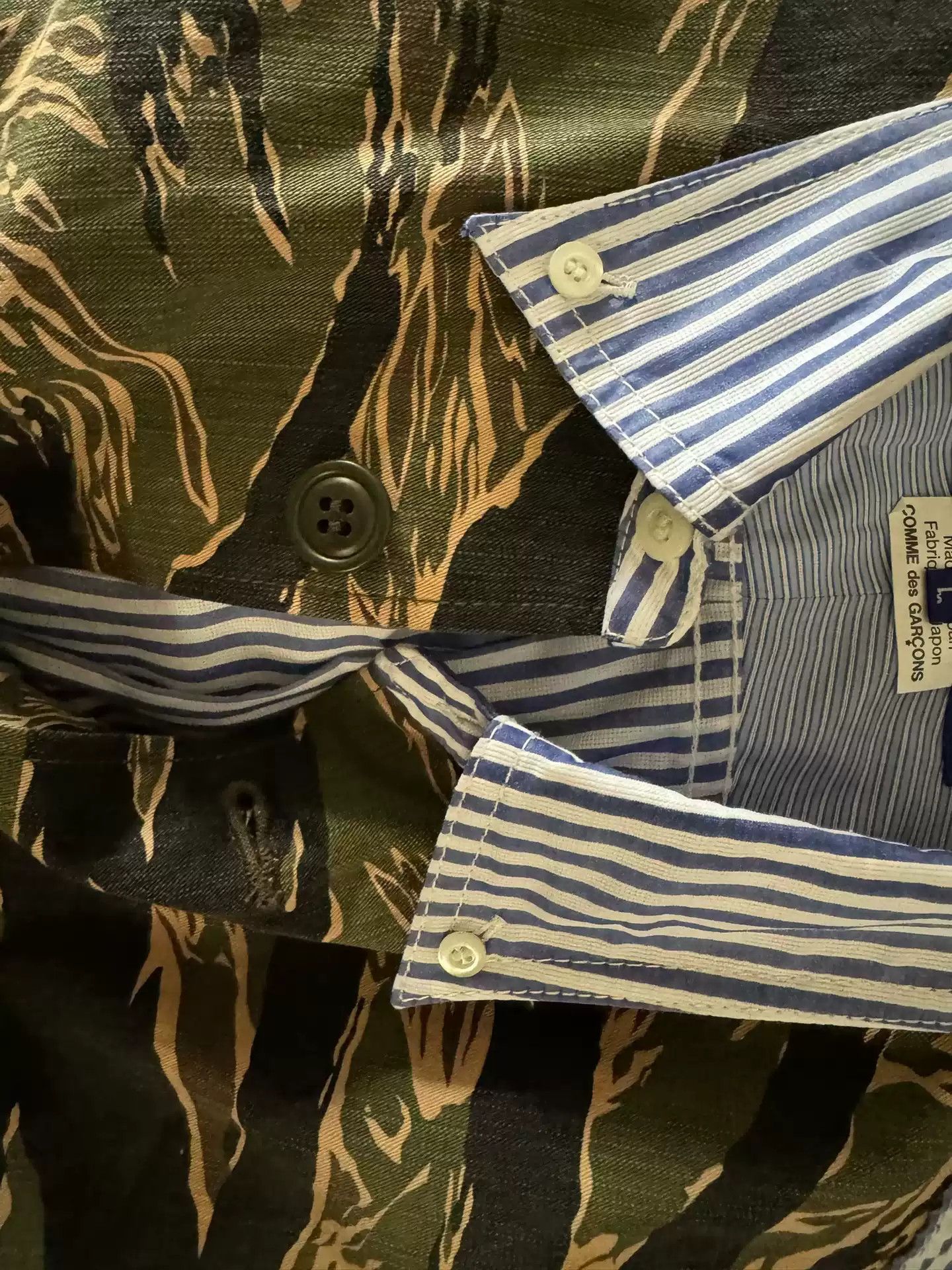 Junya Watanabe junya watanabe Camouflage shirt Size US L / EU 52-54 / 3 - 4 Thumbnail